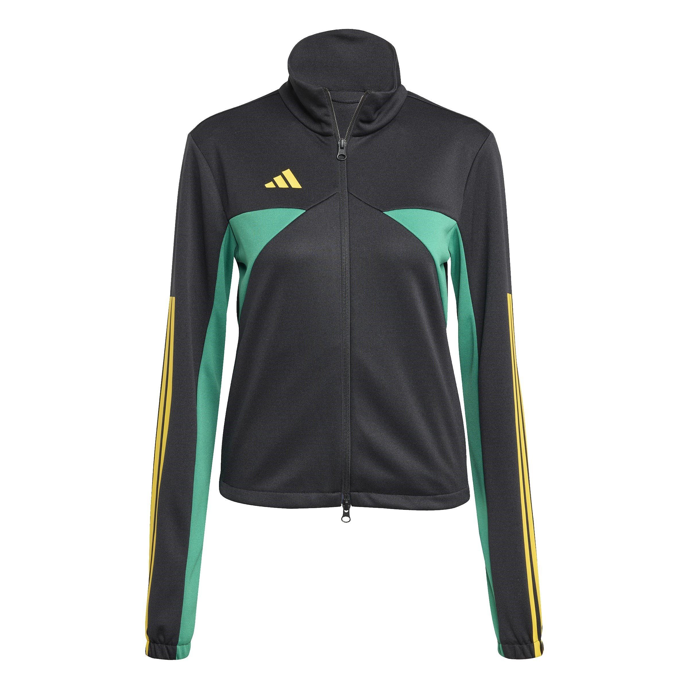 Black/Gold - adidas - House of Tiro Nations Pack Track Top Womens - 1