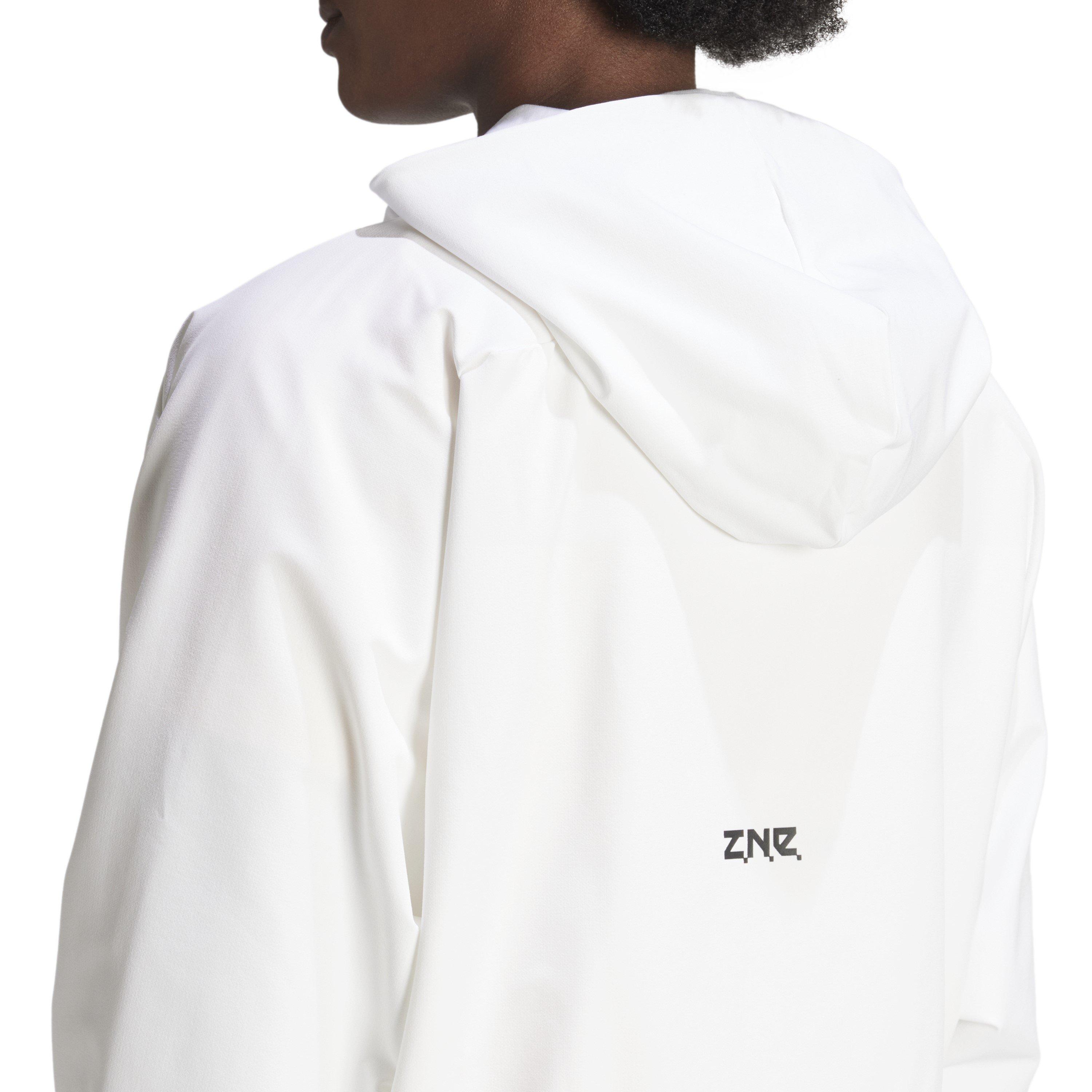 Weiß - adidas - Women's Z.N.E. Full-Zip Tracksuit Top - 5