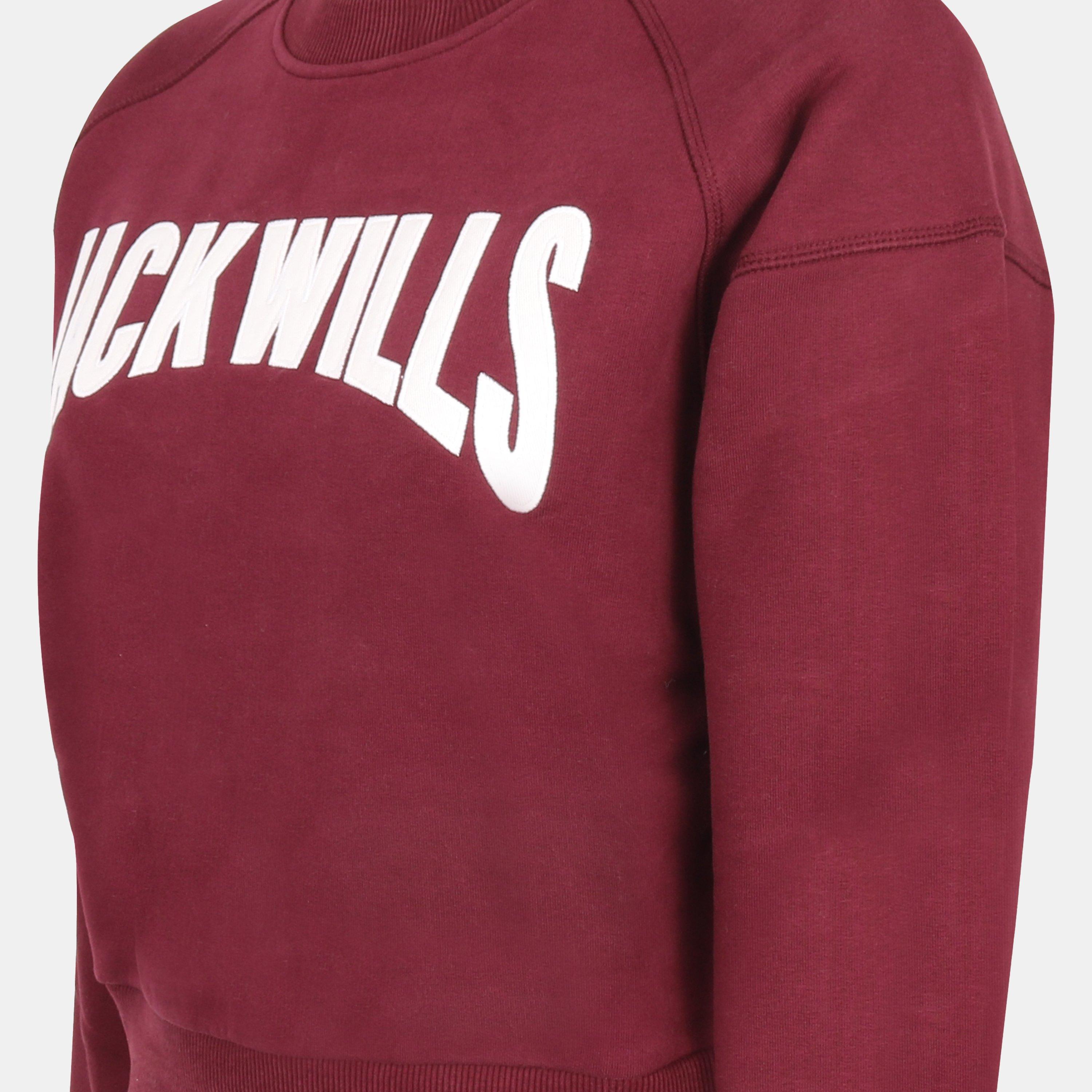 Burgund - Jack Wills - JW Varsity Crew Sweatshirt - 3