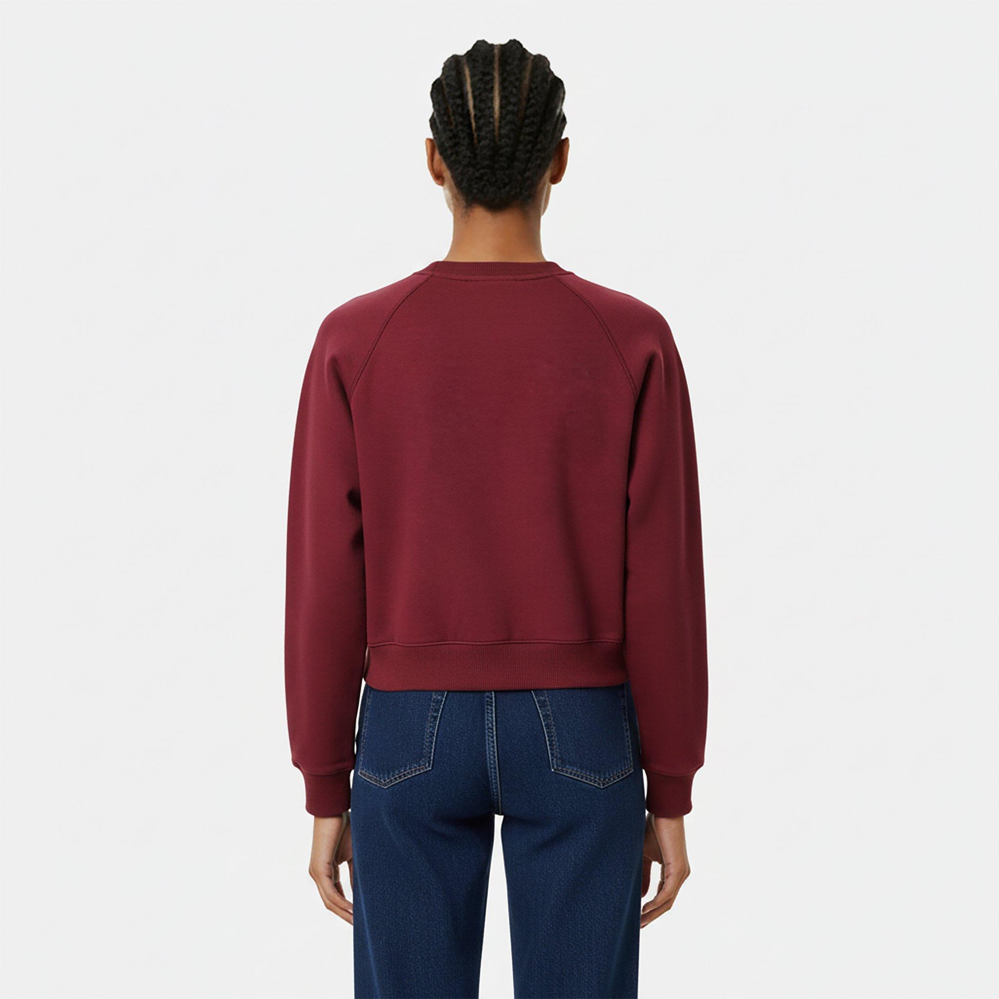 Burgundija - Jack Wills - Women's JW Varsity Crew Sweatshirt - 4