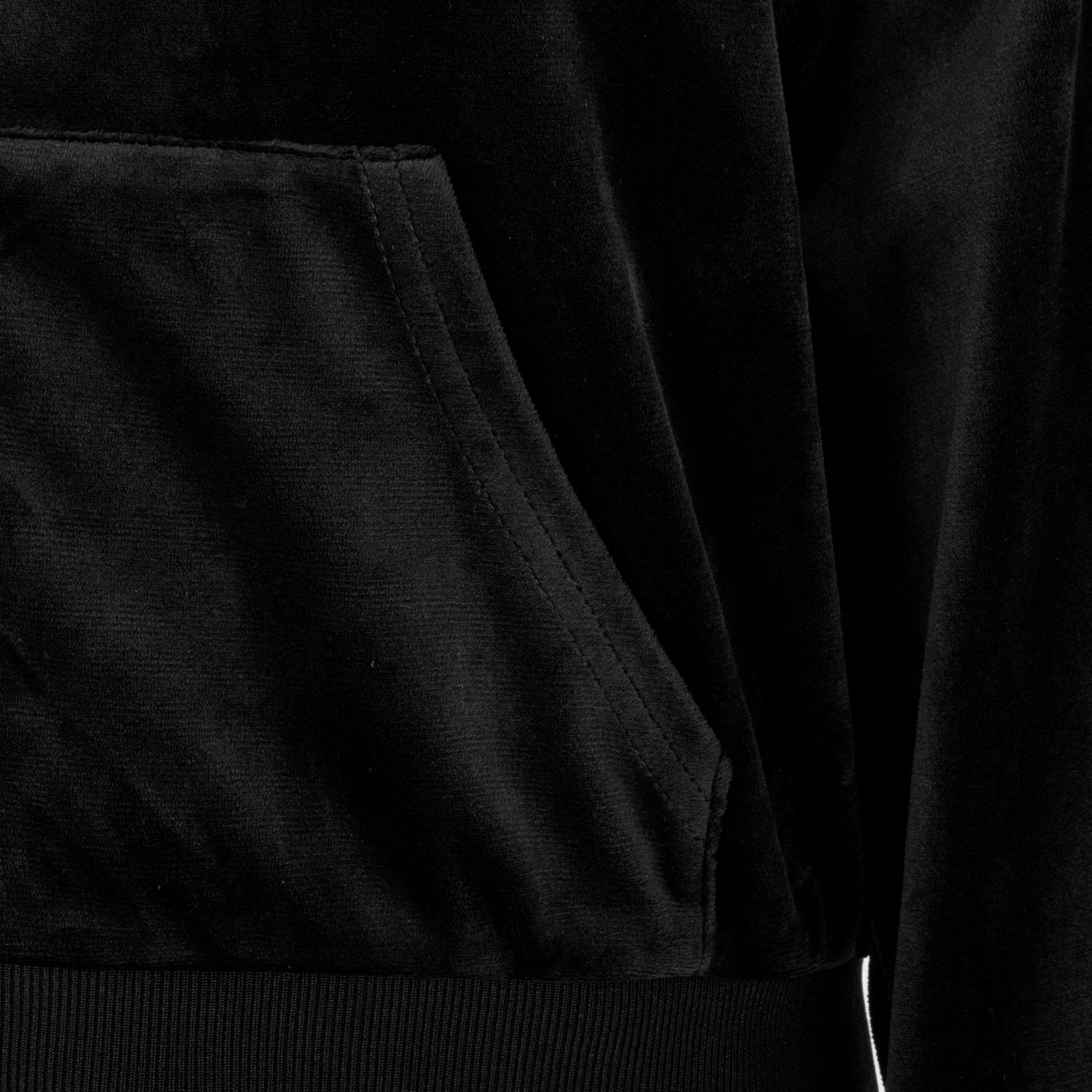 Black - Miso - Velour Tracksuit - 4