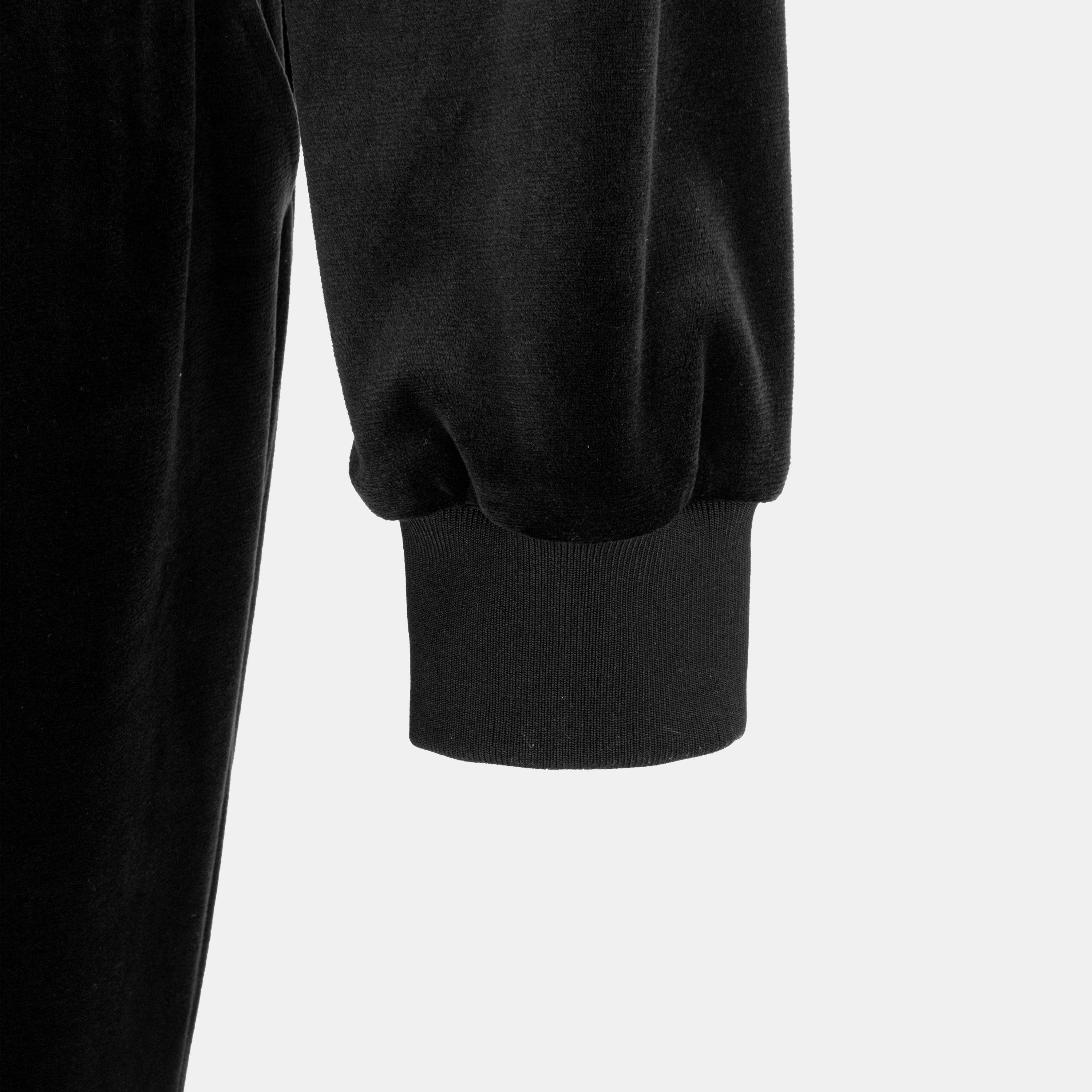 Black - Miso - Velour Tracksuit - 5