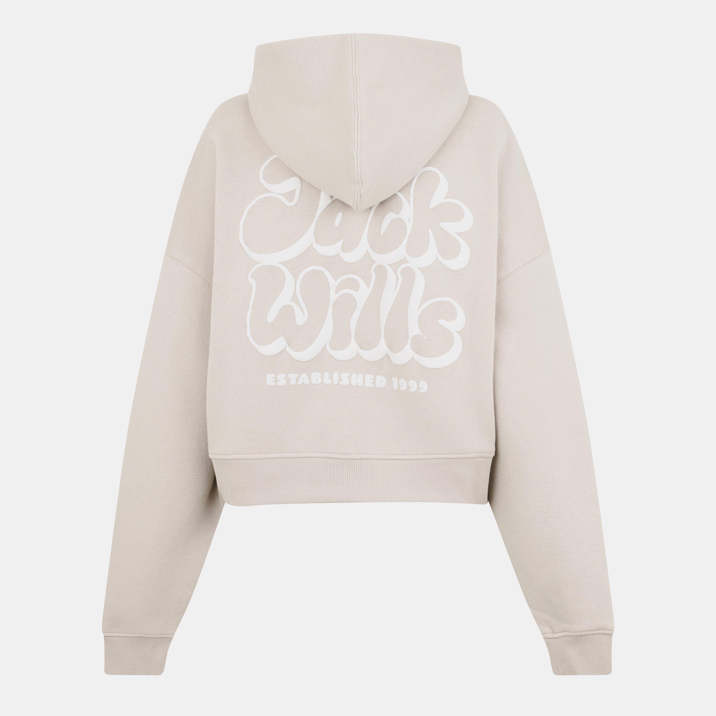 Crema - Jack Wills - Women's JW Bubble Hoodie - 2