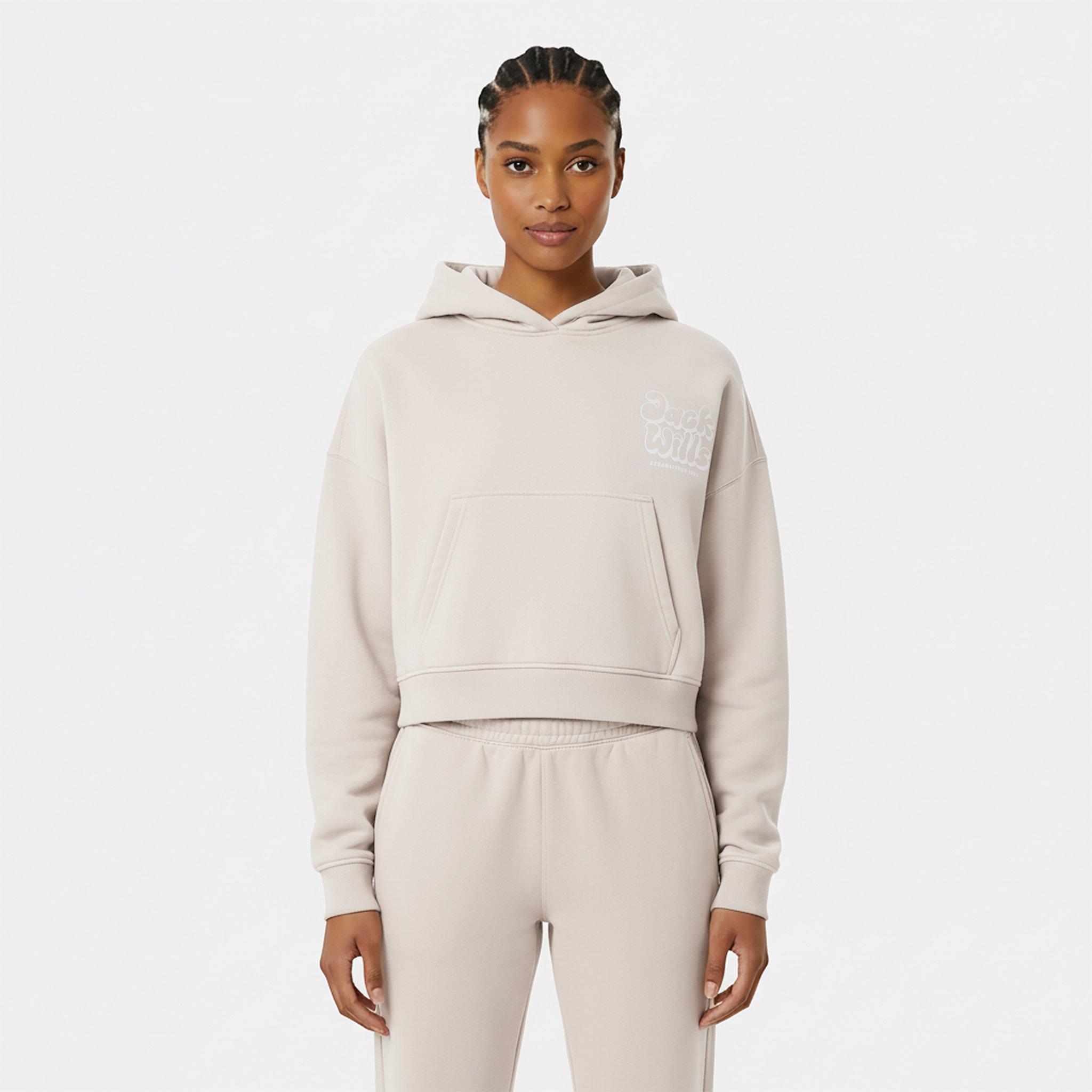 Crema - Jack Wills - Women's JW Bubble Hoodie - 3