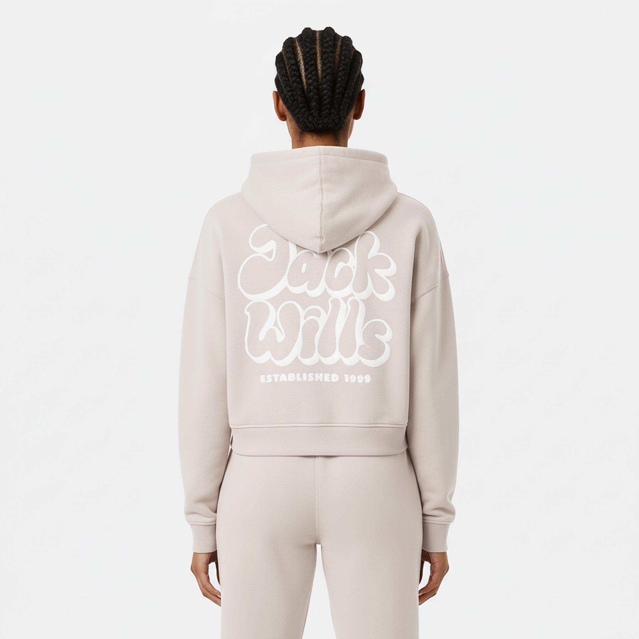 Crema - Jack Wills - Women's JW Bubble Hoodie - 4