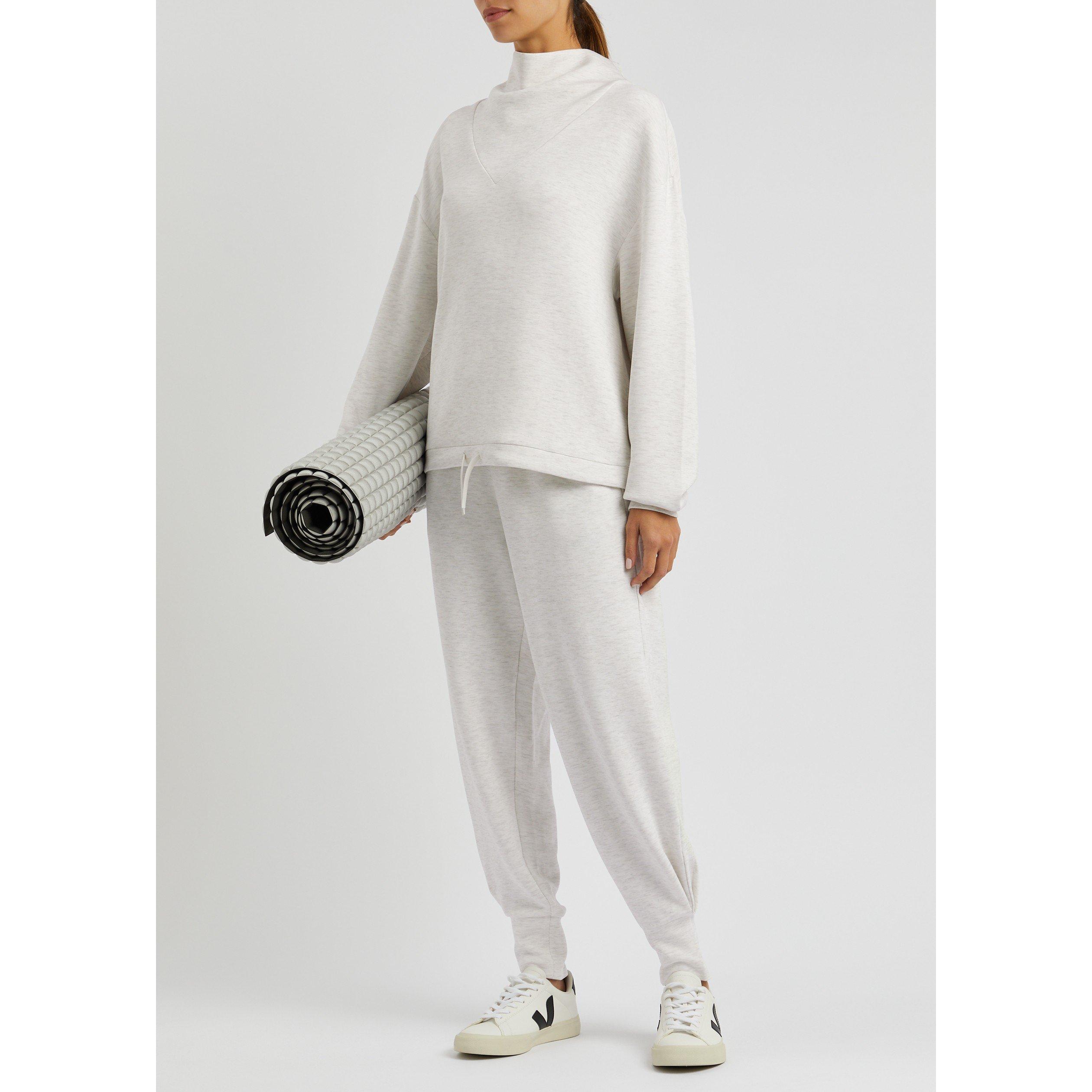 IVORY - Varley - Women's Betsy Sweat Top Long-Sleeve Oversized-Fit - 5