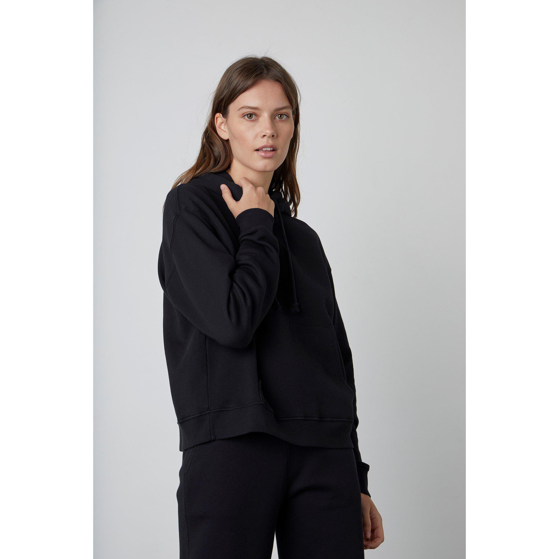 Velvet By Graham And Spencer Women's Crew Sweatshirt - Black - 8 (XS)