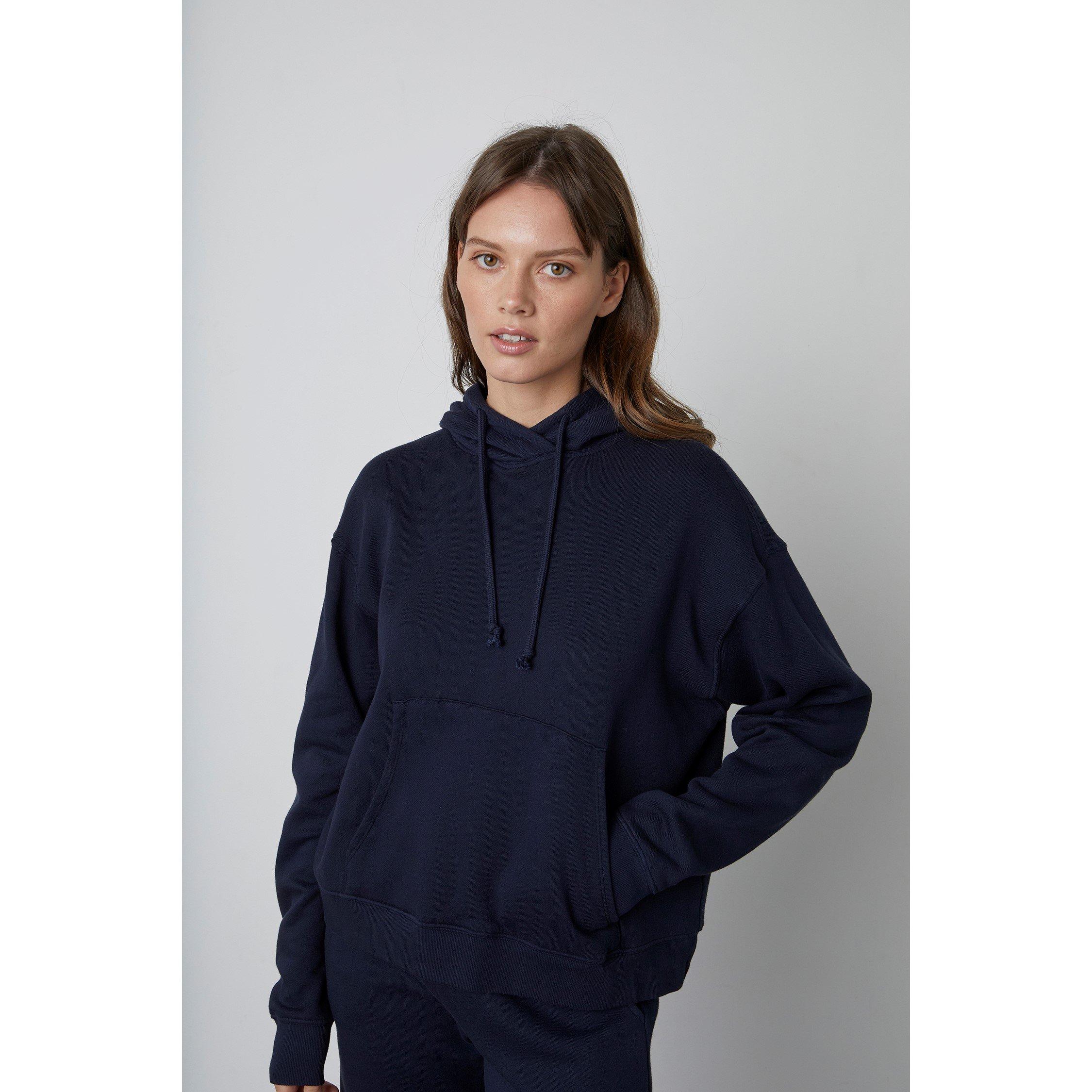 Velvet By Graham And Spencer Women's Crew Sweatshirt - Navy - 8 (XS)