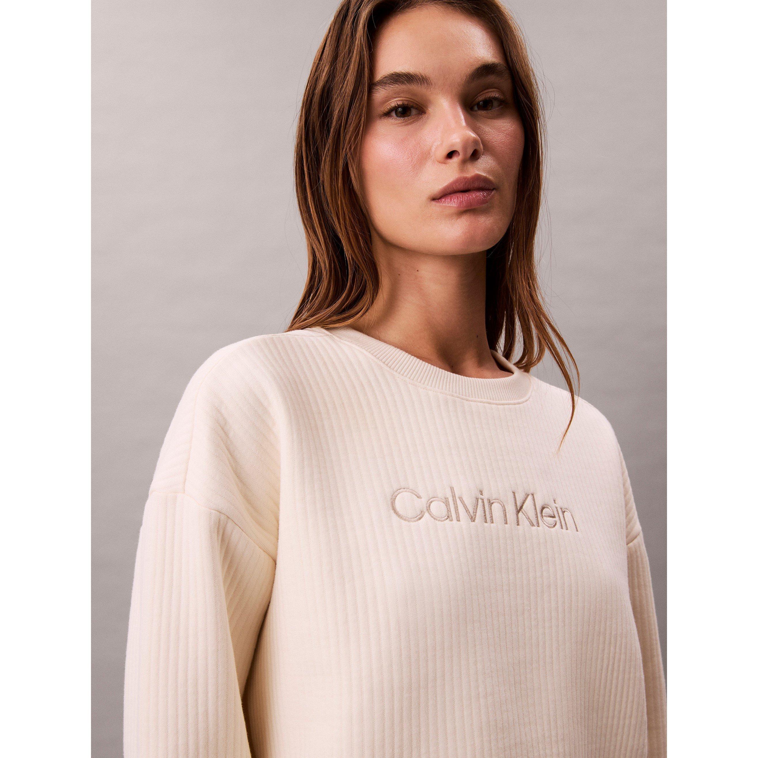 Ivory - Calvin Klein - Calvin LS Qultd Swt Ld54 - 4