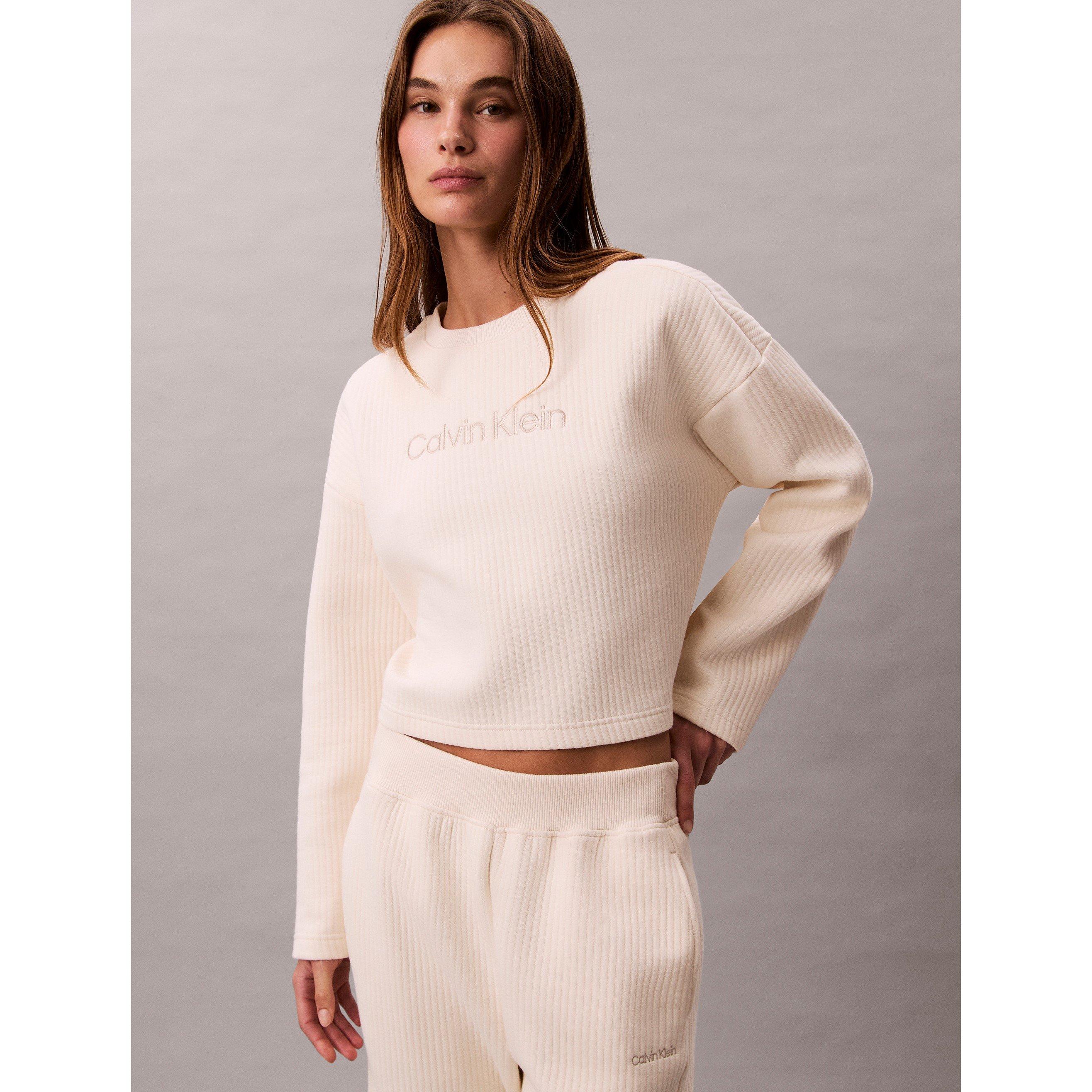 Ivory - Calvin Klein - Calvin LS Qultd Swt Ld54 - 5