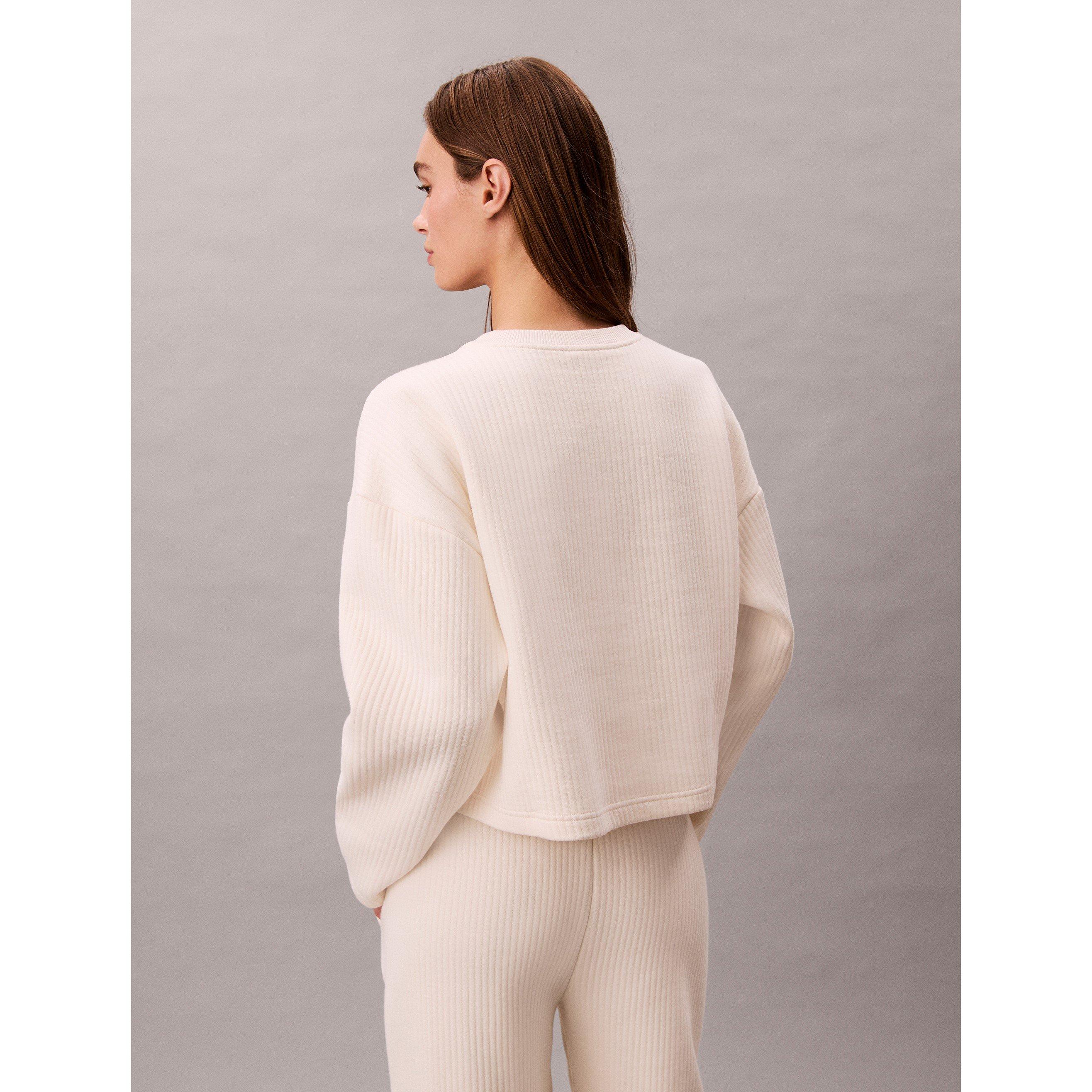 Ivory - Calvin Klein - Calvin LS Qultd Swt Ld54 - 6