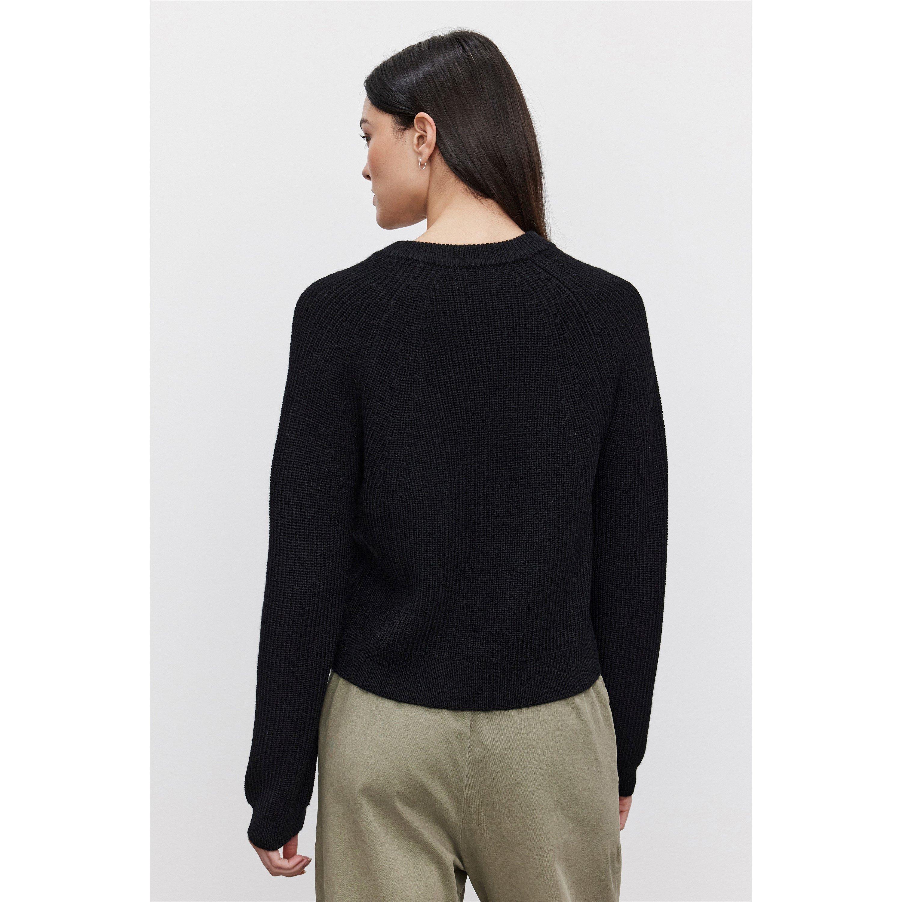 Black - Velvet by Graham and Spencer - Women's Crew Sweatshirt - 2