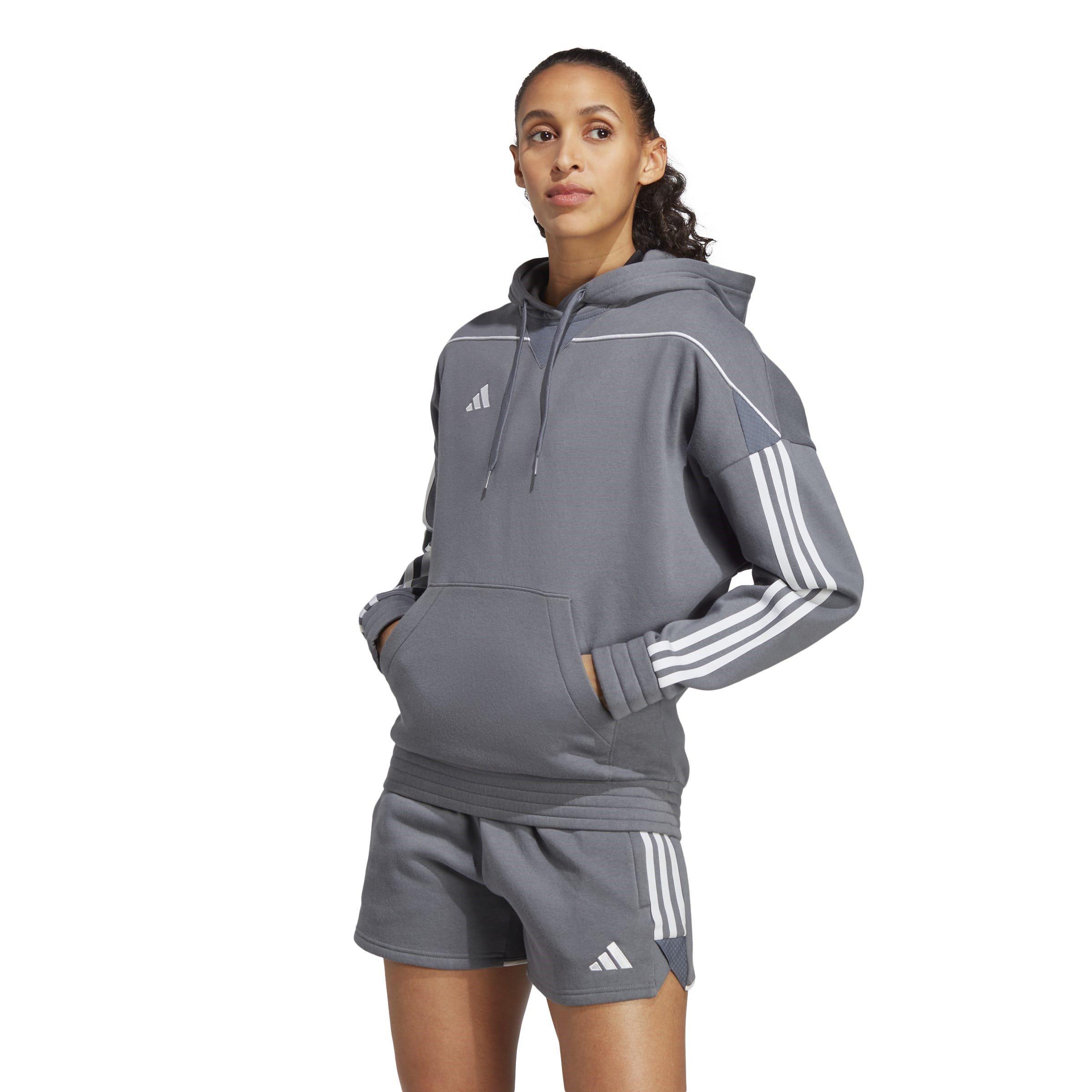 Gris - adidas - Tiro 23 Hoodie - 2