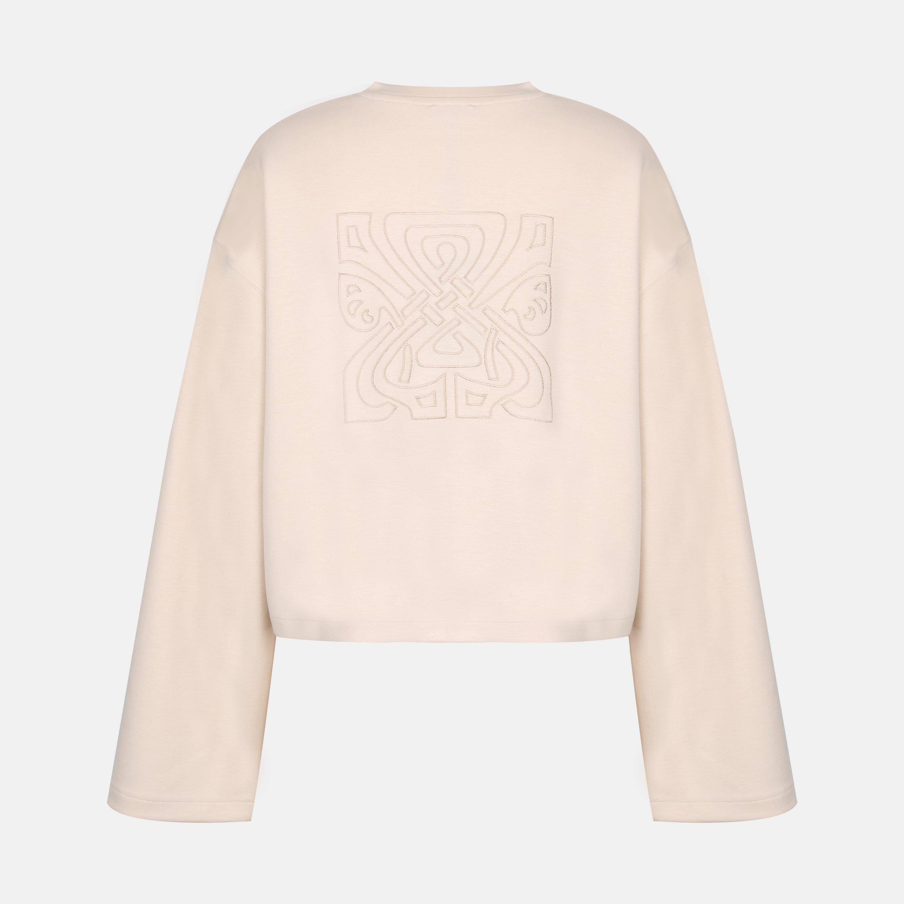 Neutral - Biba - Women's Logo Sweatshirt - 2