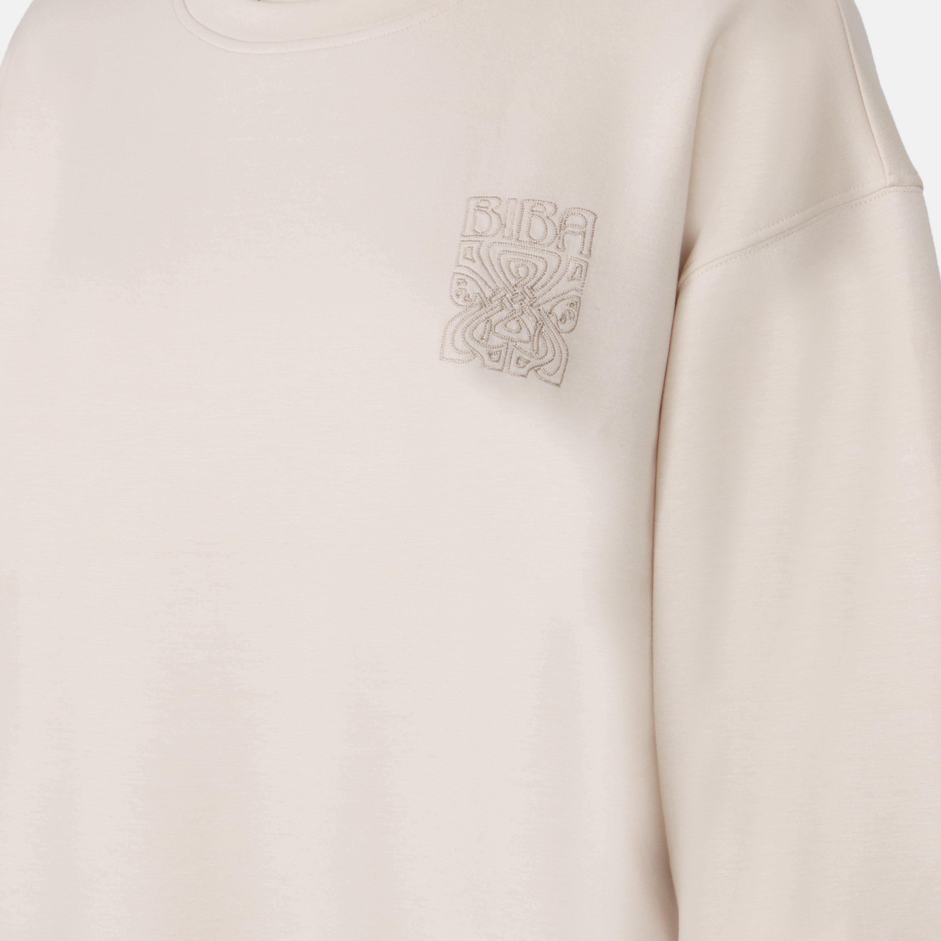 Neutral - Biba - Women's Logo Sweatshirt - 3