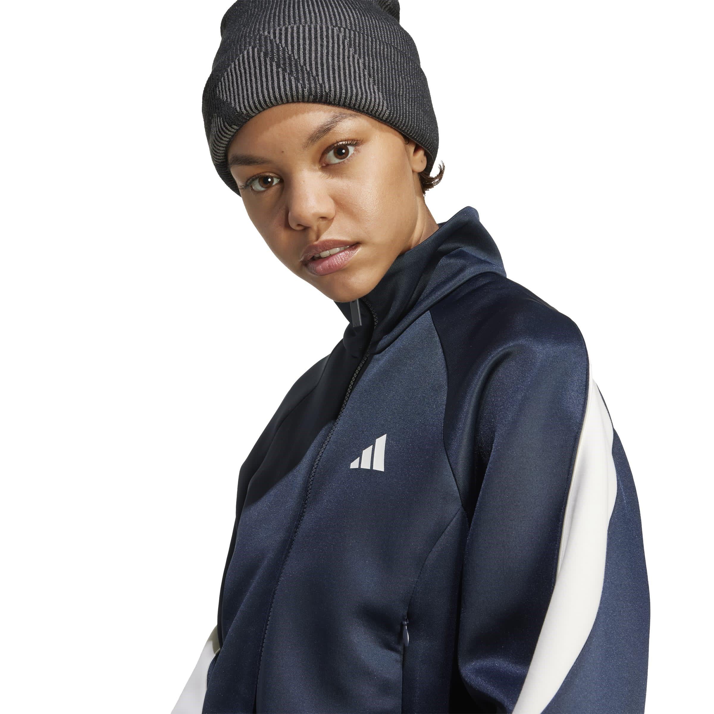 Aur.Ink/OffWht - adidas - Women's Stadium Tracksuit Top - 4