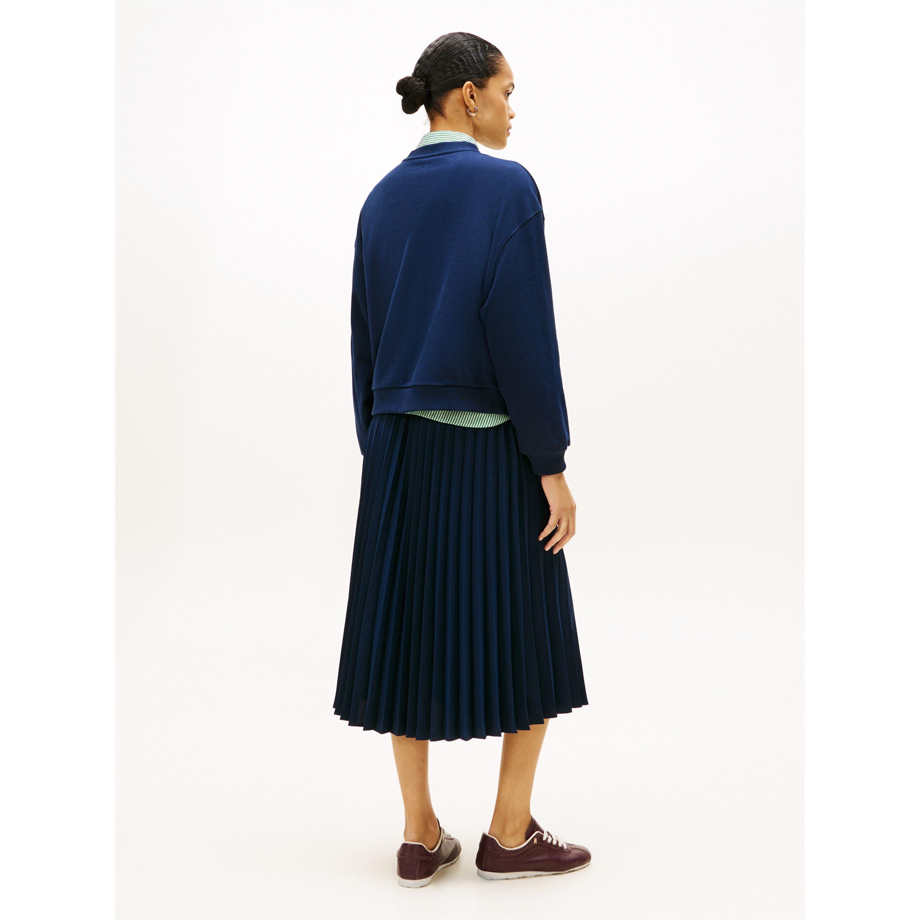 Dark Night Navy - Tommy Hilfiger - Tommy Script Swtsrt Ld62 - 5