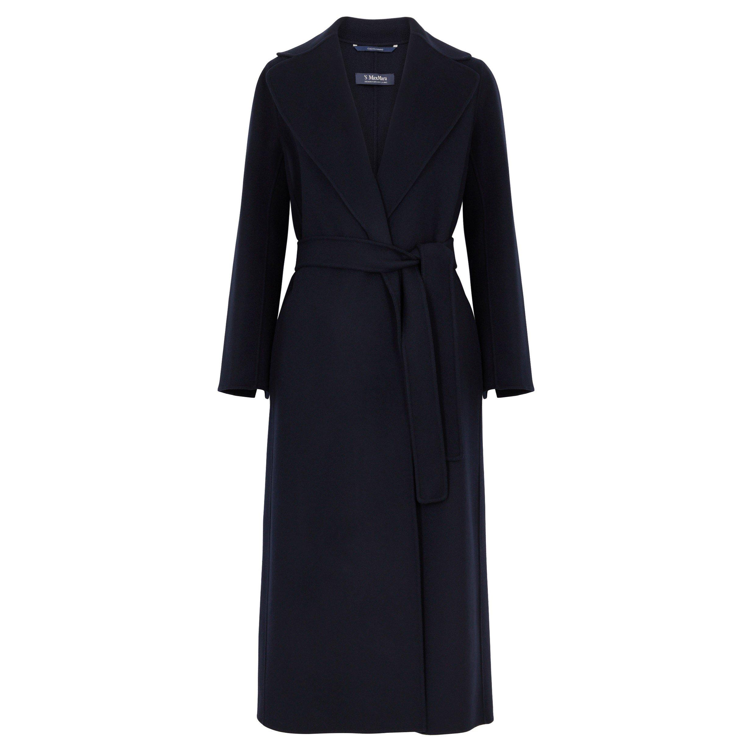 NAVY - Max Mara - C LS POLDO WRAP BELTED COAT - 1