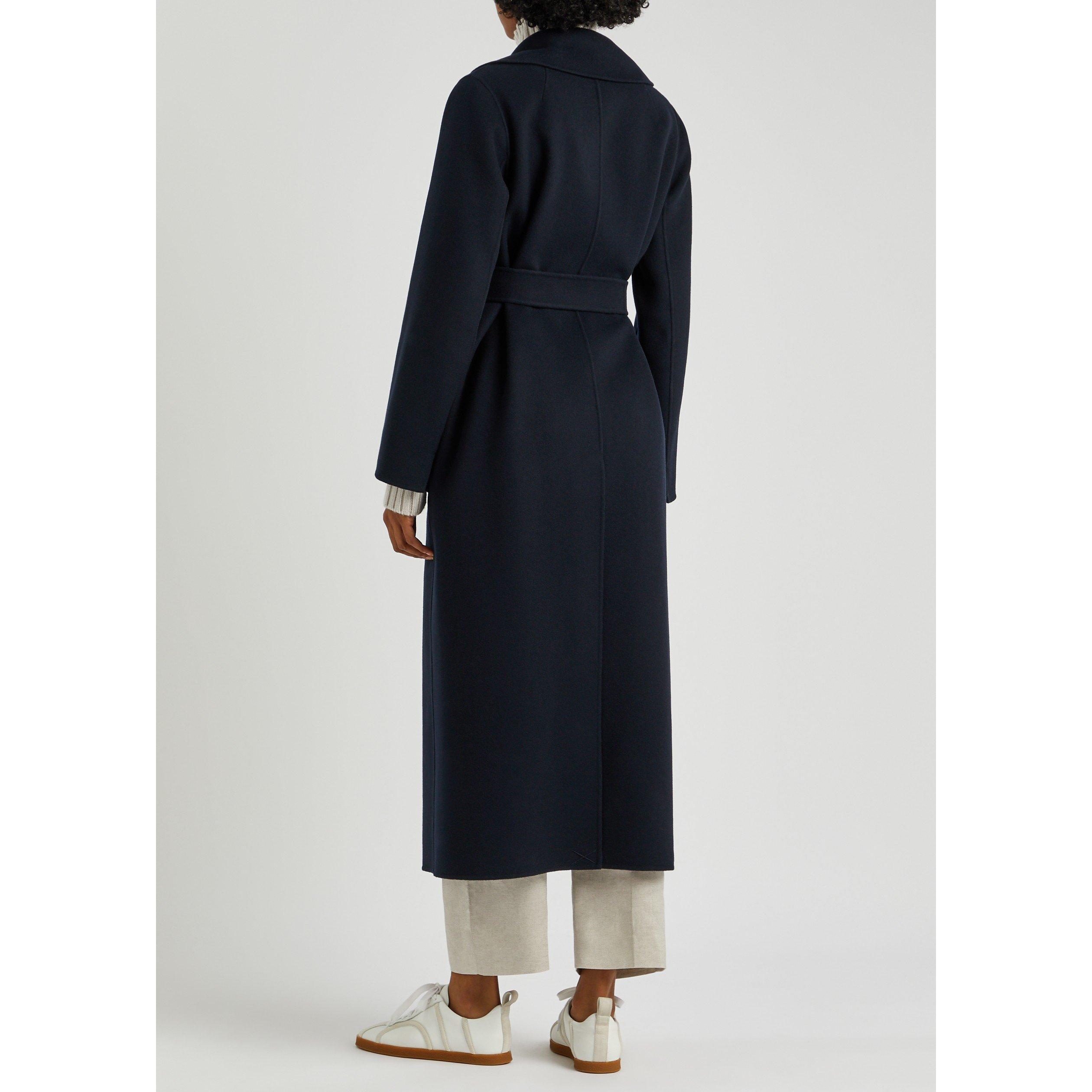 NAVY - Max Mara - C LS POLDO WRAP BELTED COAT - 3
