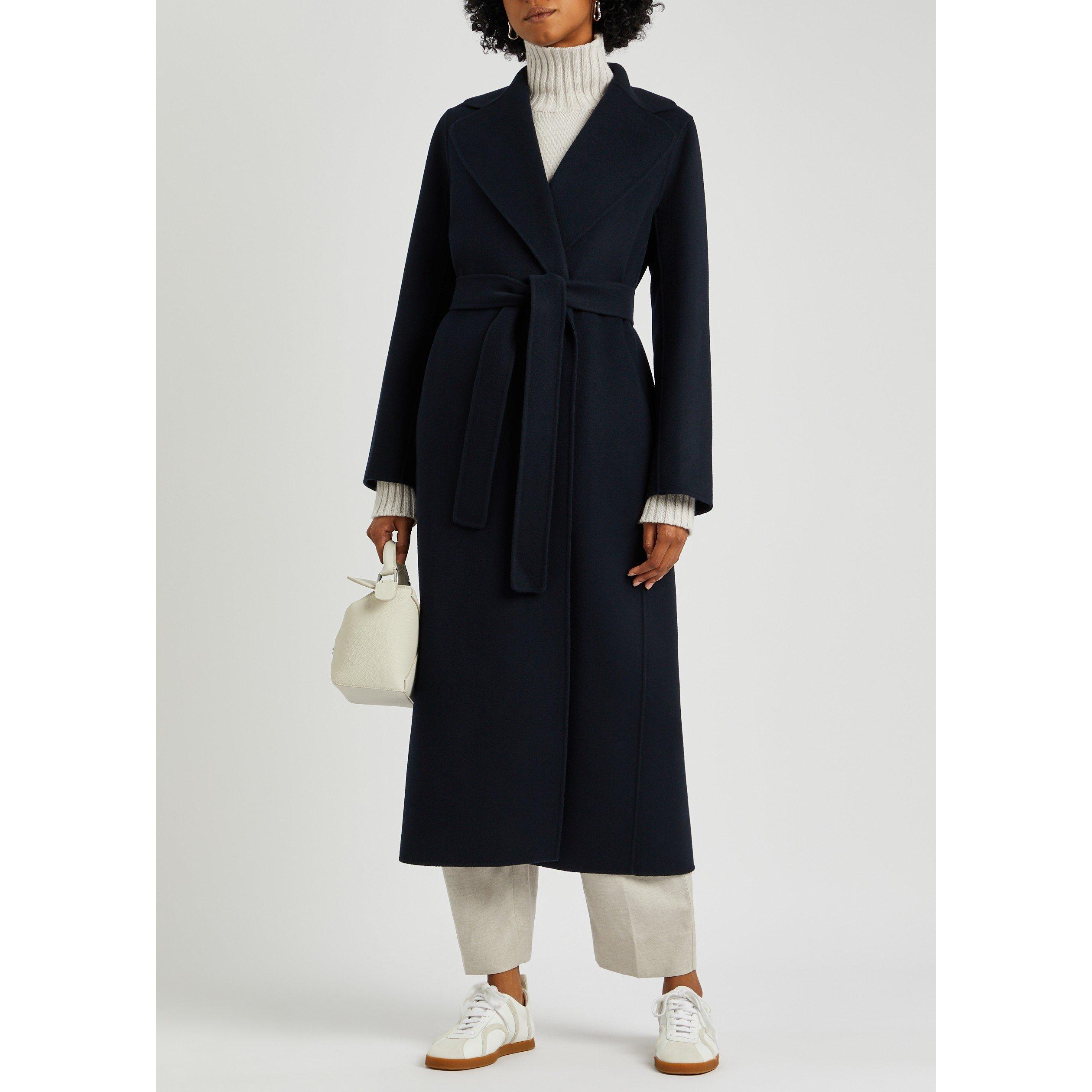 NAVY - Max Mara - C LS POLDO WRAP BELTED COAT - 5