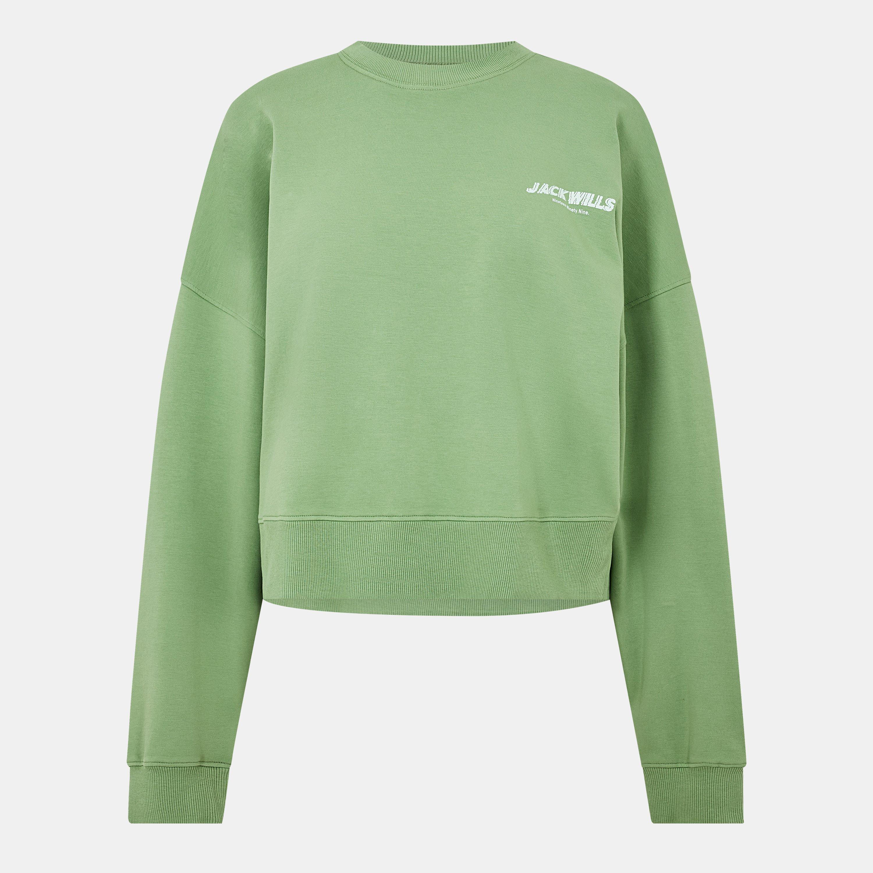 Eucalyptus - Jack Wills - Boxy Crew Sweater - 1