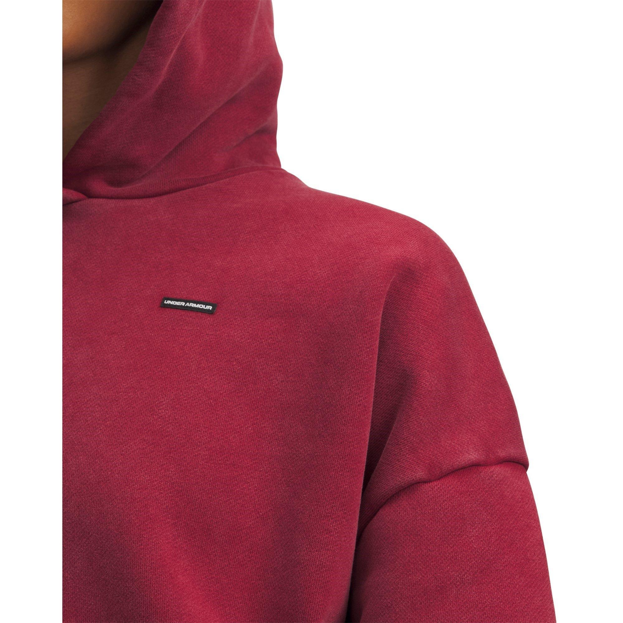 Red - Under Armour - Icon Hoodie - 3