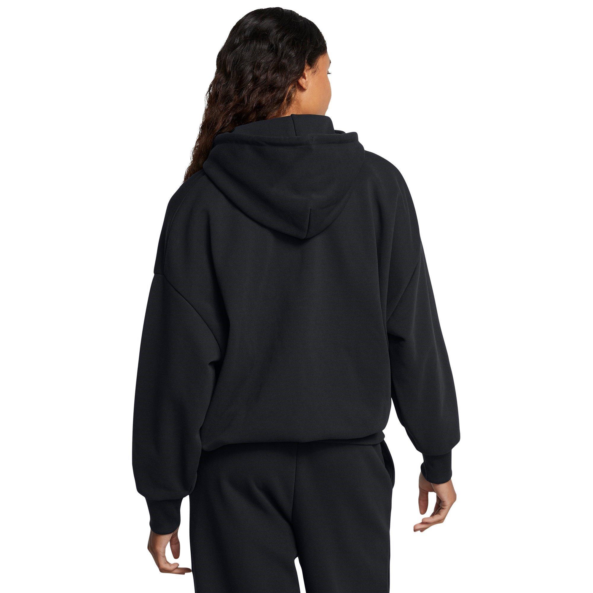 Black - Under Armour - Women's Icon Heavyweight Oversized Hoodie - 4