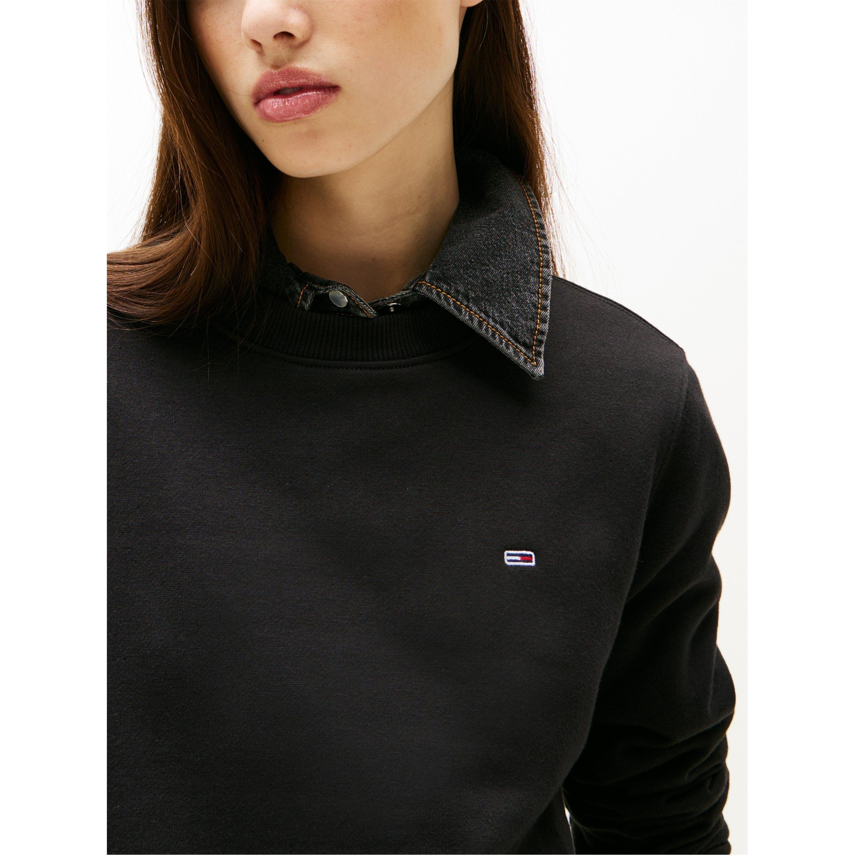 Black - Tommy Jeans - Crew Sweatshirt - 5
