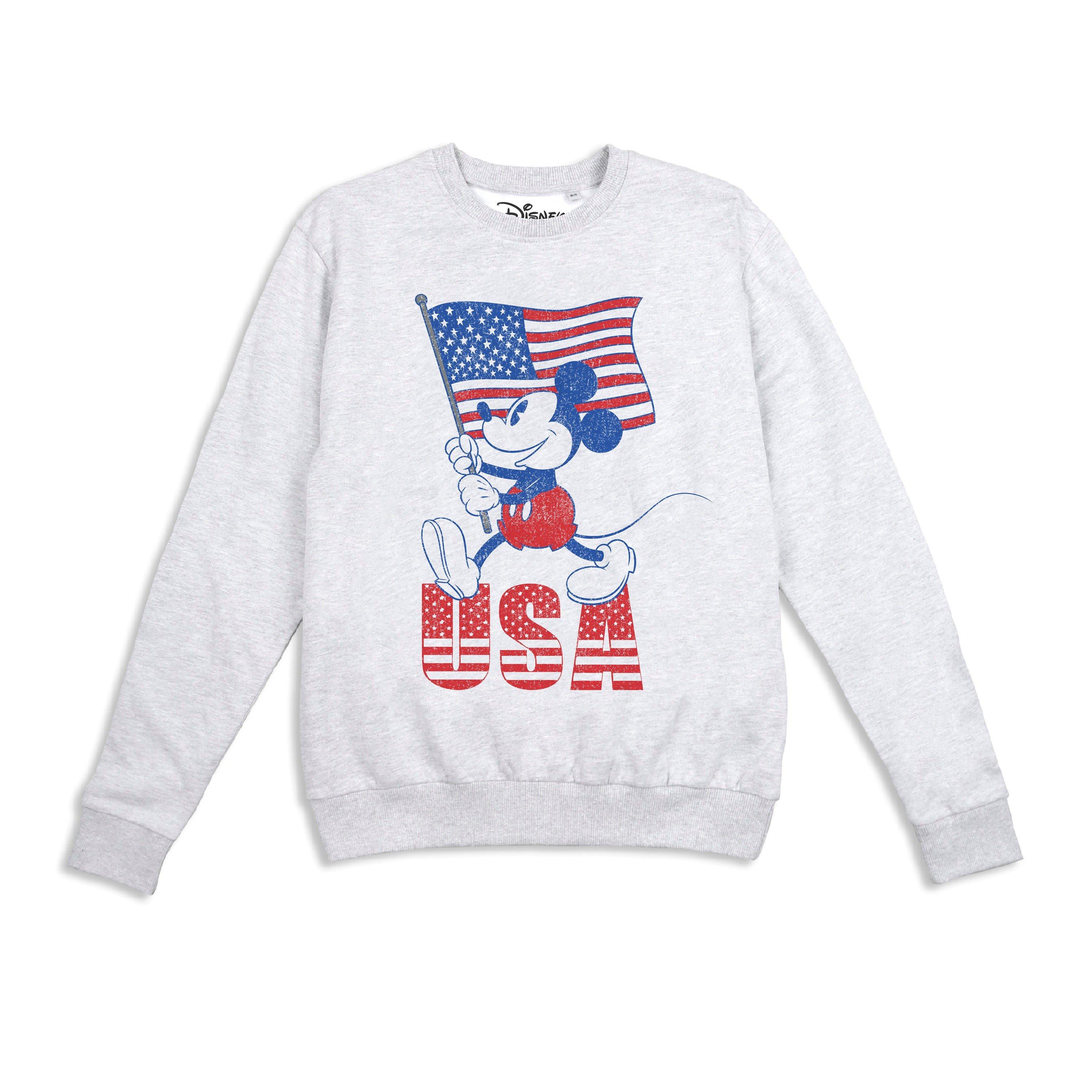 Grey - Disney - Crew Sweatshirt - 3