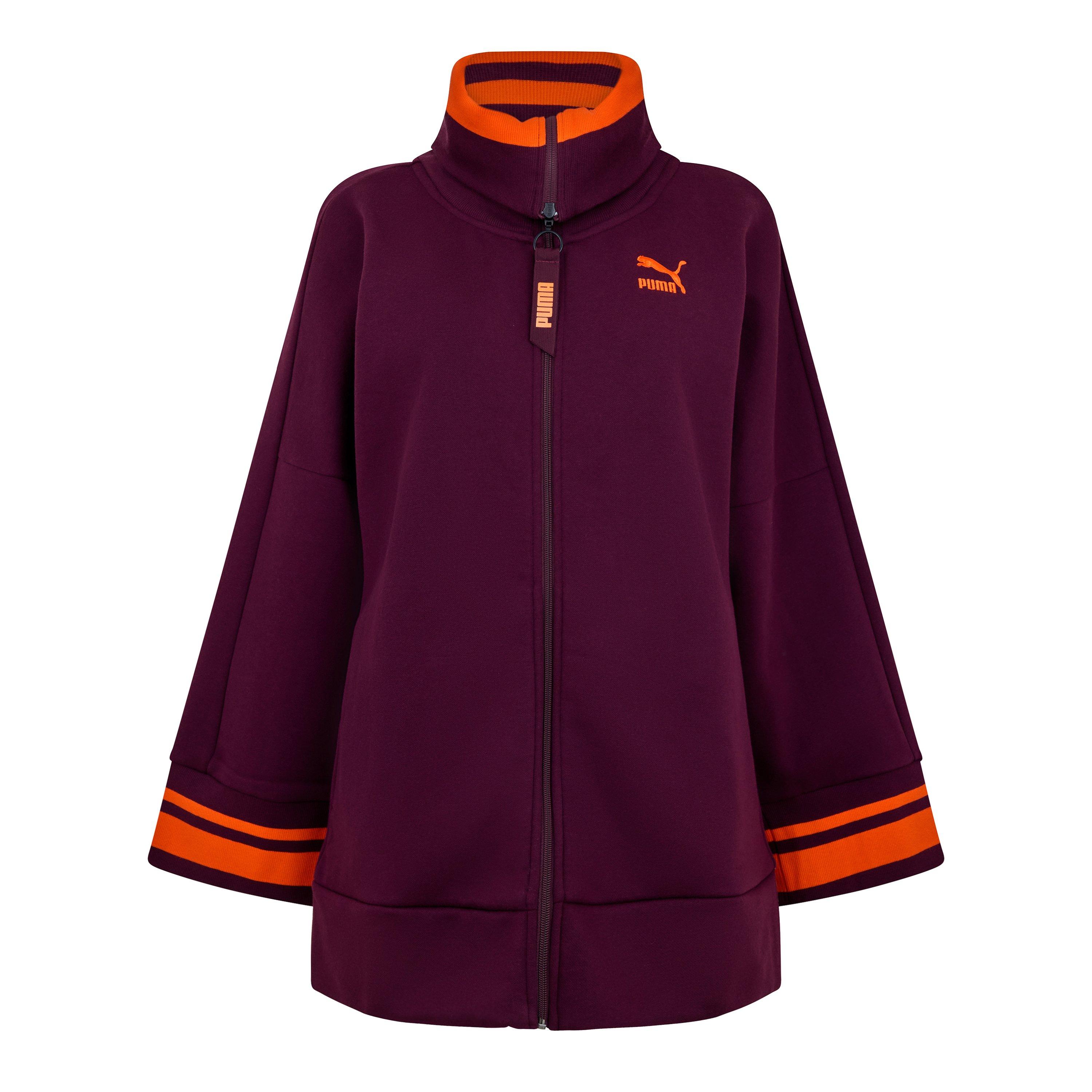 Purple - Puma - Puma (8) Tipping Fz Hoody Winetas Womens - 1