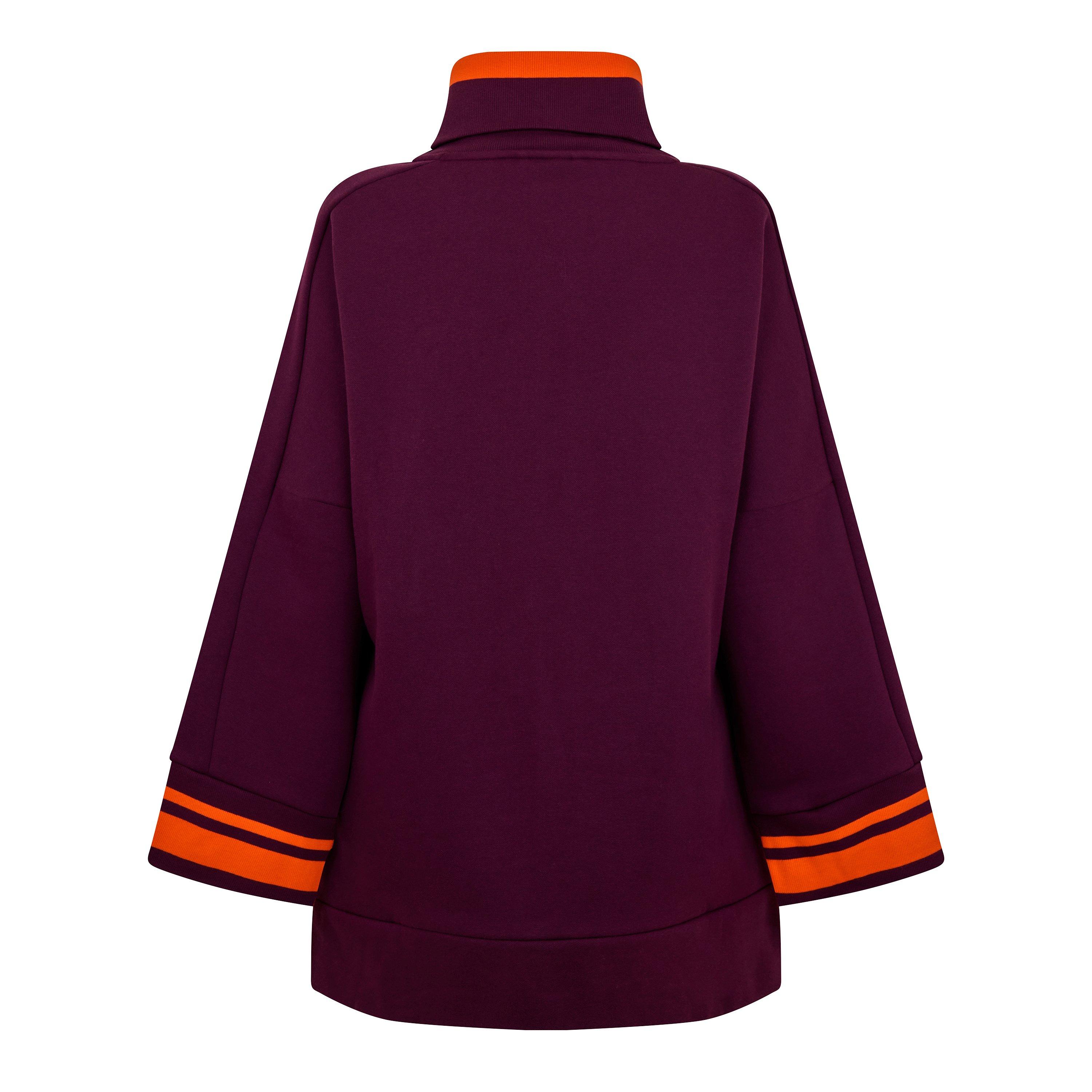 Purple - Puma - Puma (8) Tipping Fz Hoody Winetas Womens - 2