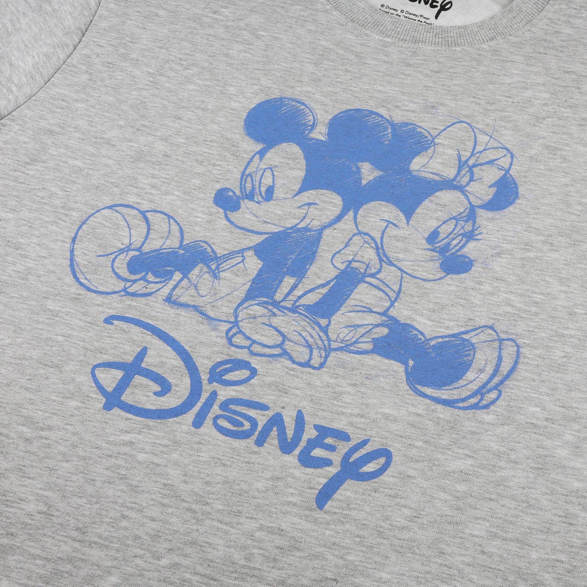 Grey - Disney - Crew Sweatshirt - 4