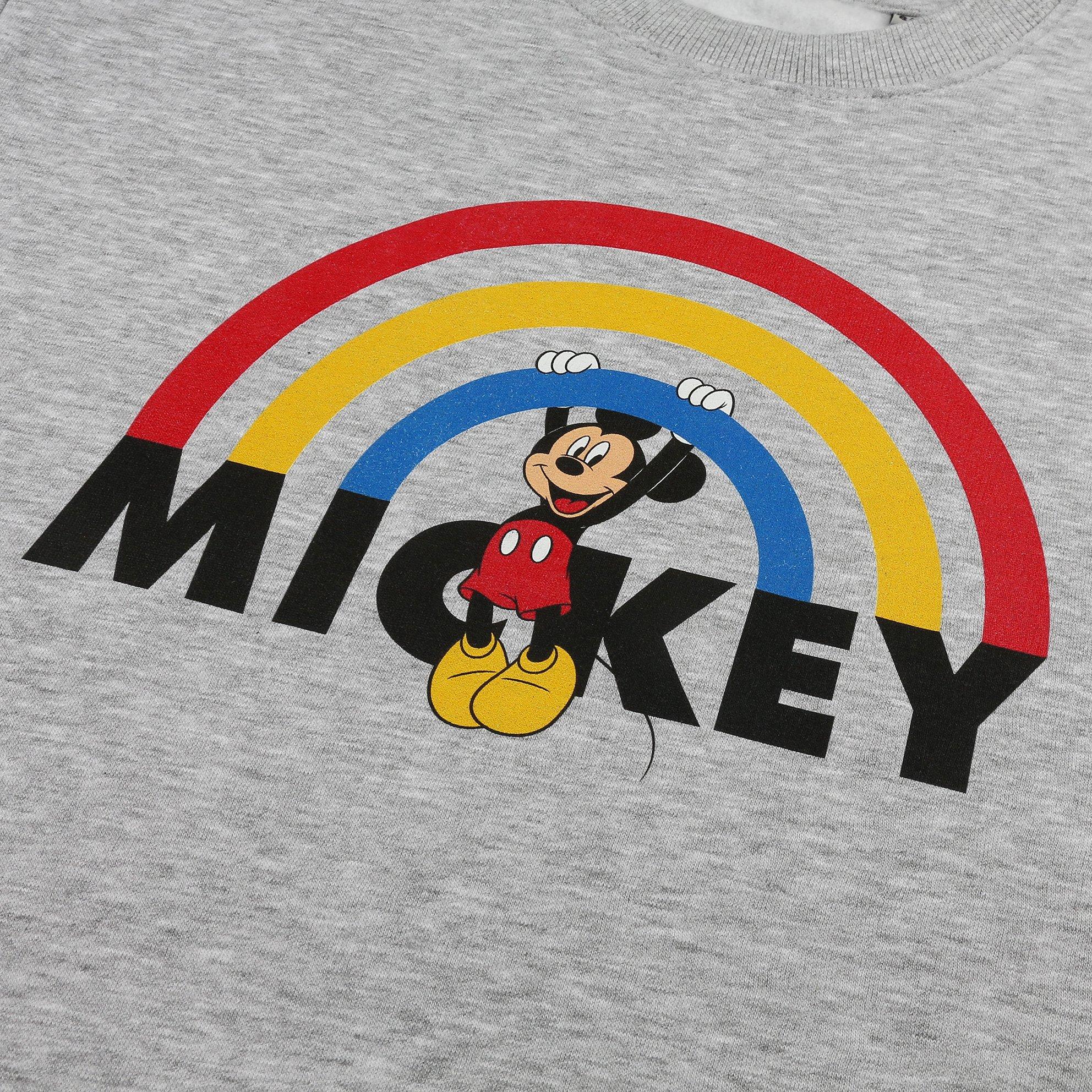 Grey - Disney - Crew Sweatshirt - 4