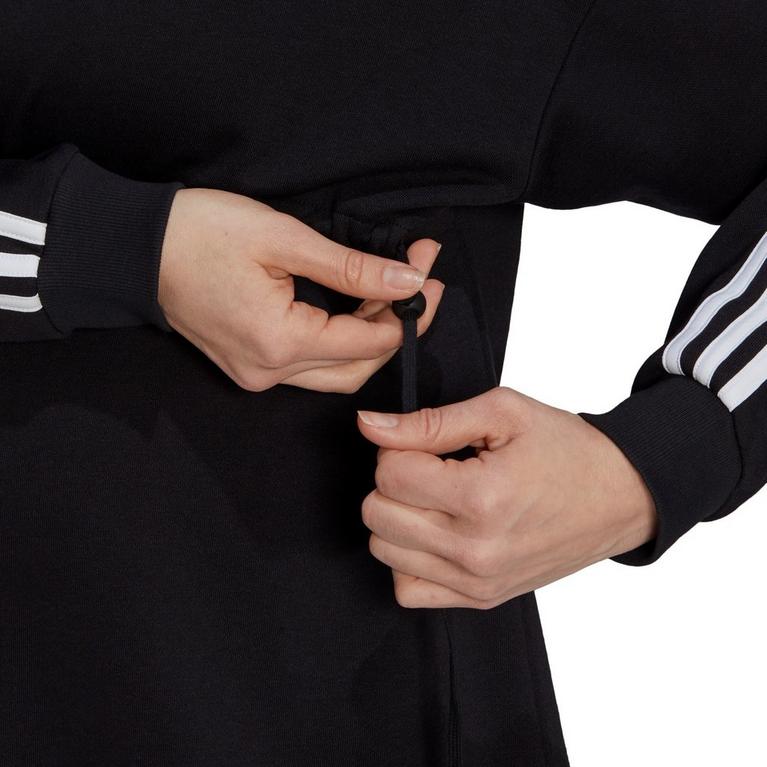 Noir/Blanc - adidas - VETEMENTS name tag hoodie Black - 9