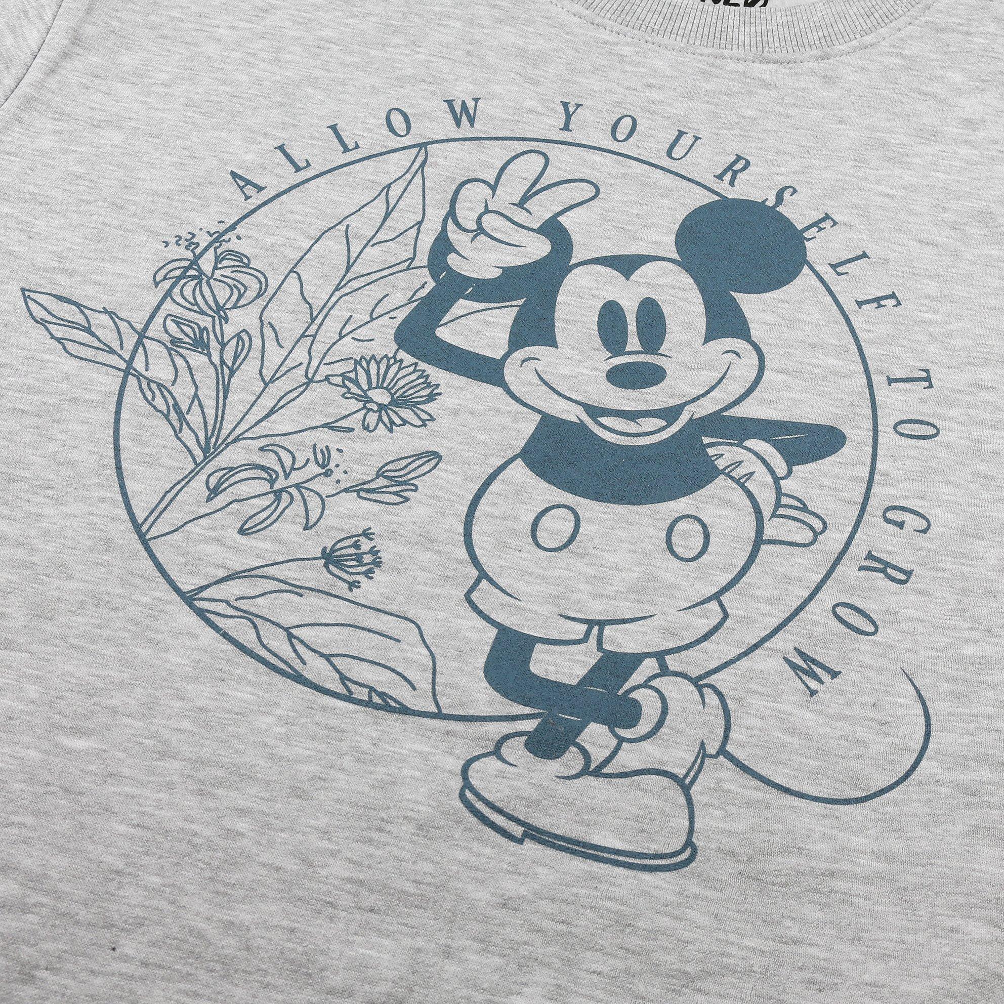 Grey - Disney - Crew Sweatshirt - 4