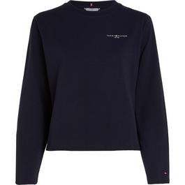 Tommy Hilfiger 1985 REG MINI CORP Logo Crew Neck Long Sleeve