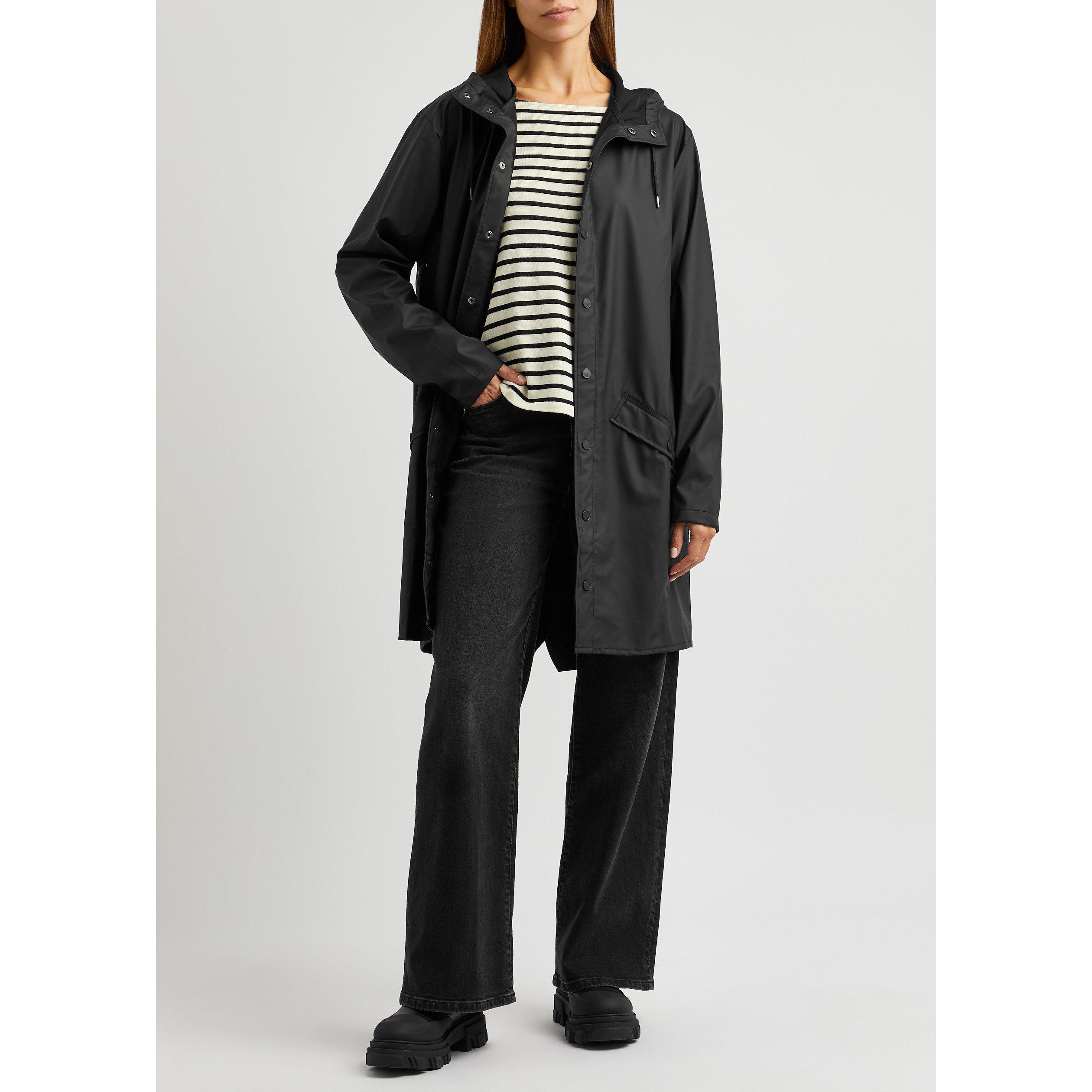 BLACK - Rains - J Long Jacket W3 - 5