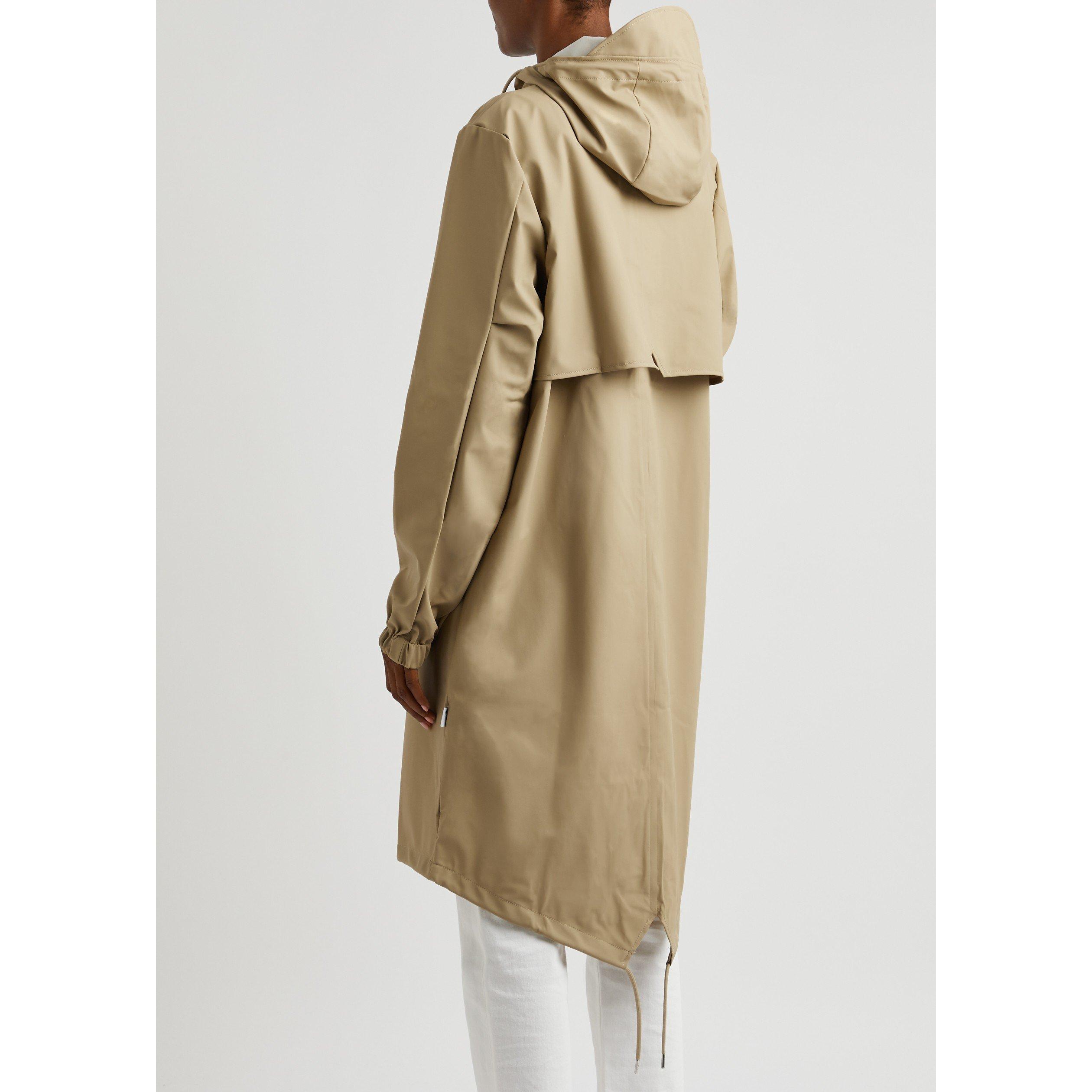 BEIGE - Rains - C Fishtail Parka W3 - 3