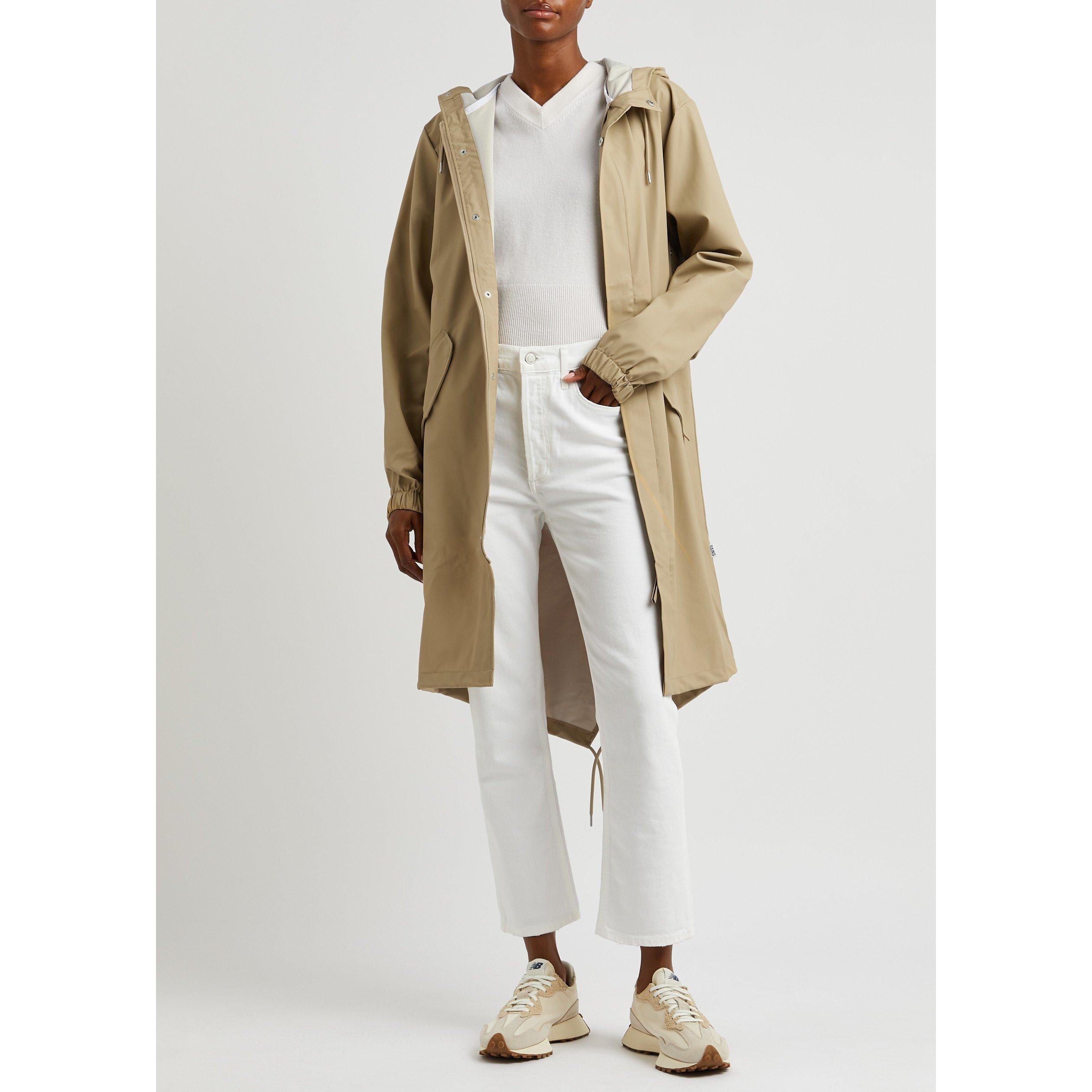 BEIGE - Rains - C Fishtail Parka W3 - 5