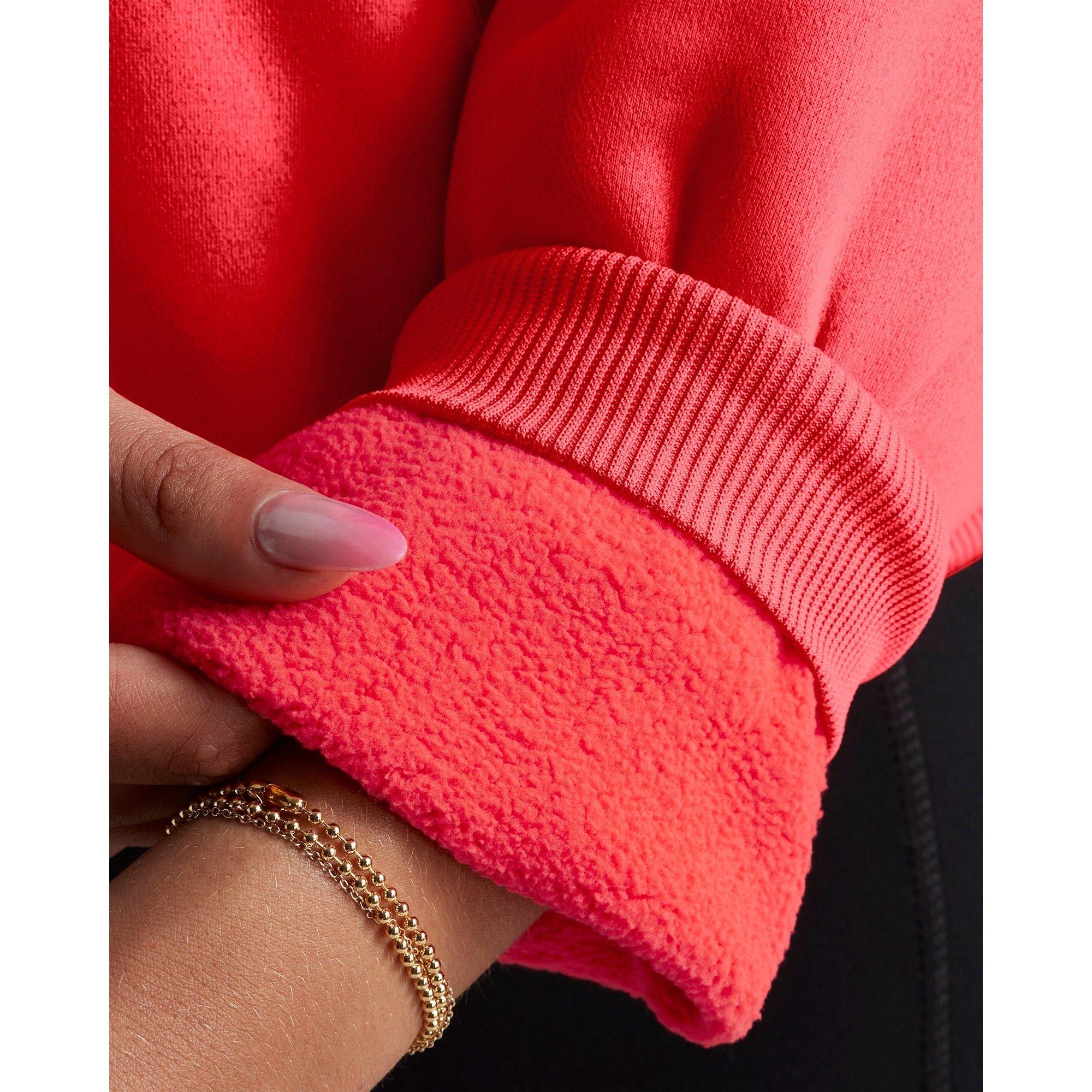 Rot - Under Armour - Fleece Pro Hoodie - 5