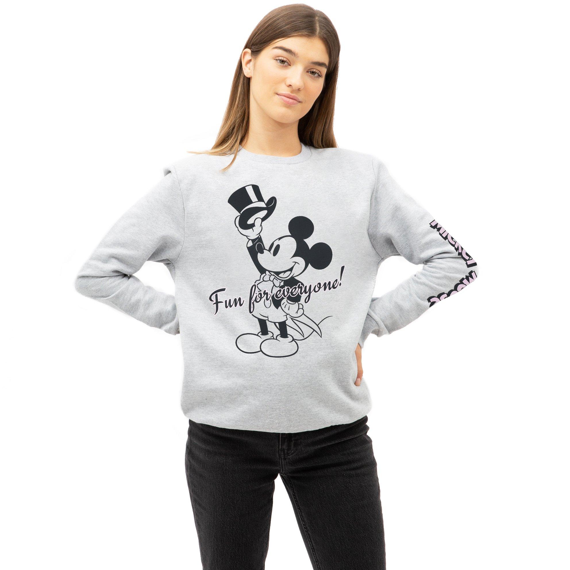Grey - Disney - Crew Sweatshirt - 1
