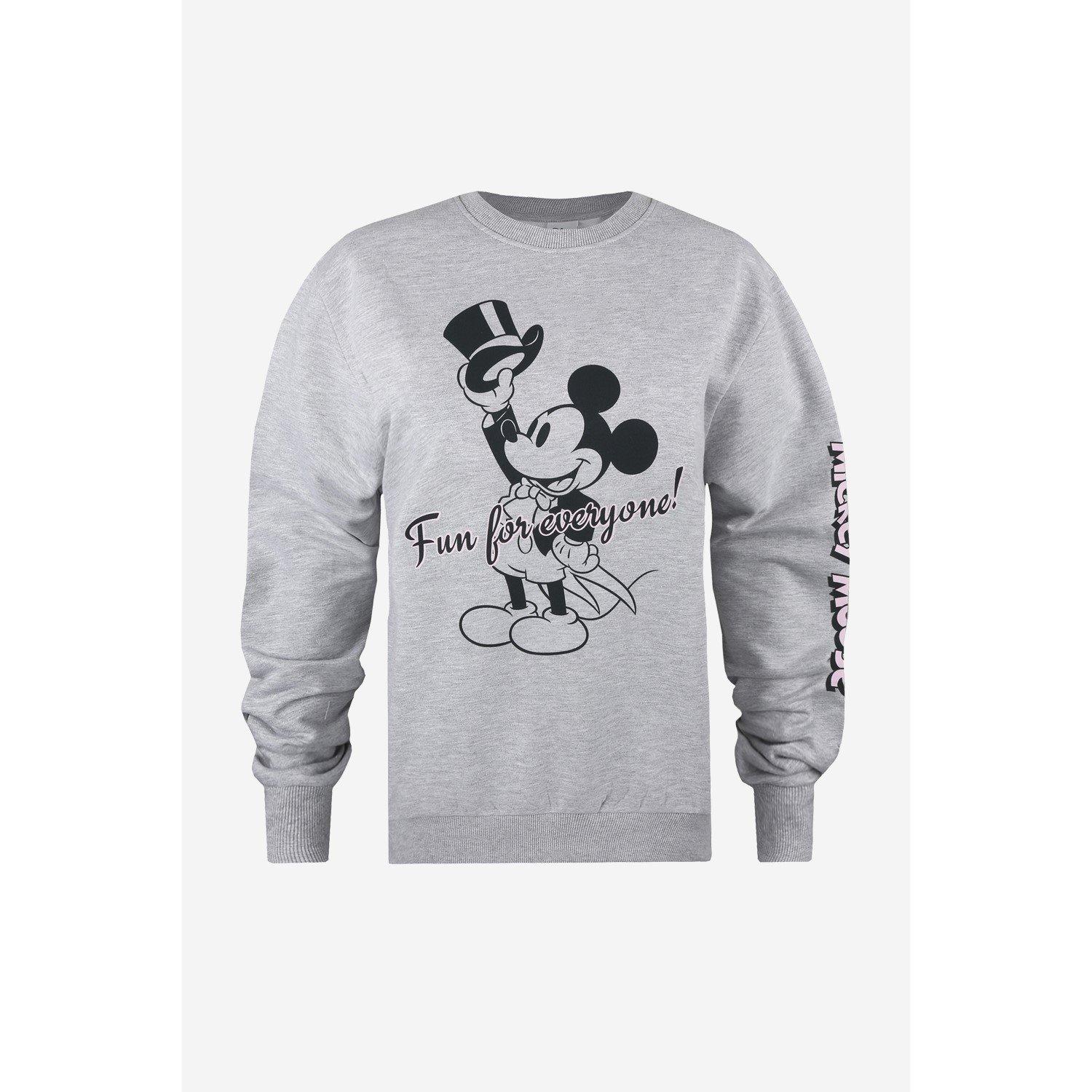 Grey - Disney - Crew Sweatshirt - 2