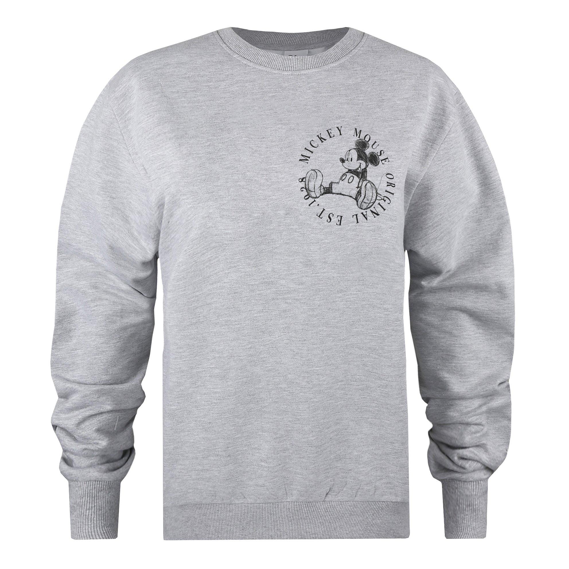 Grey - Disney - Crew Sweatshirt - 3