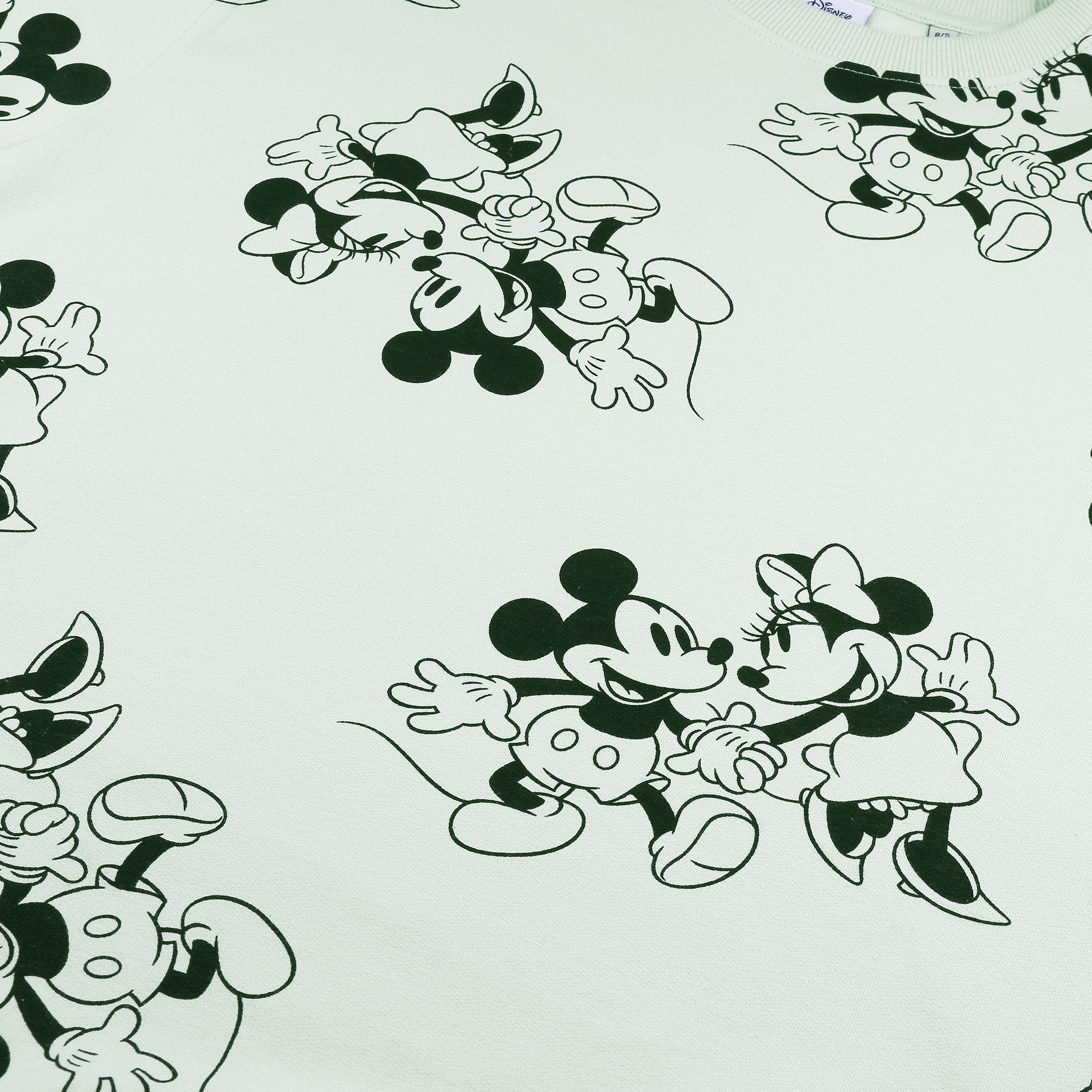 Green - Disney - Crew Sweatshirt - 4