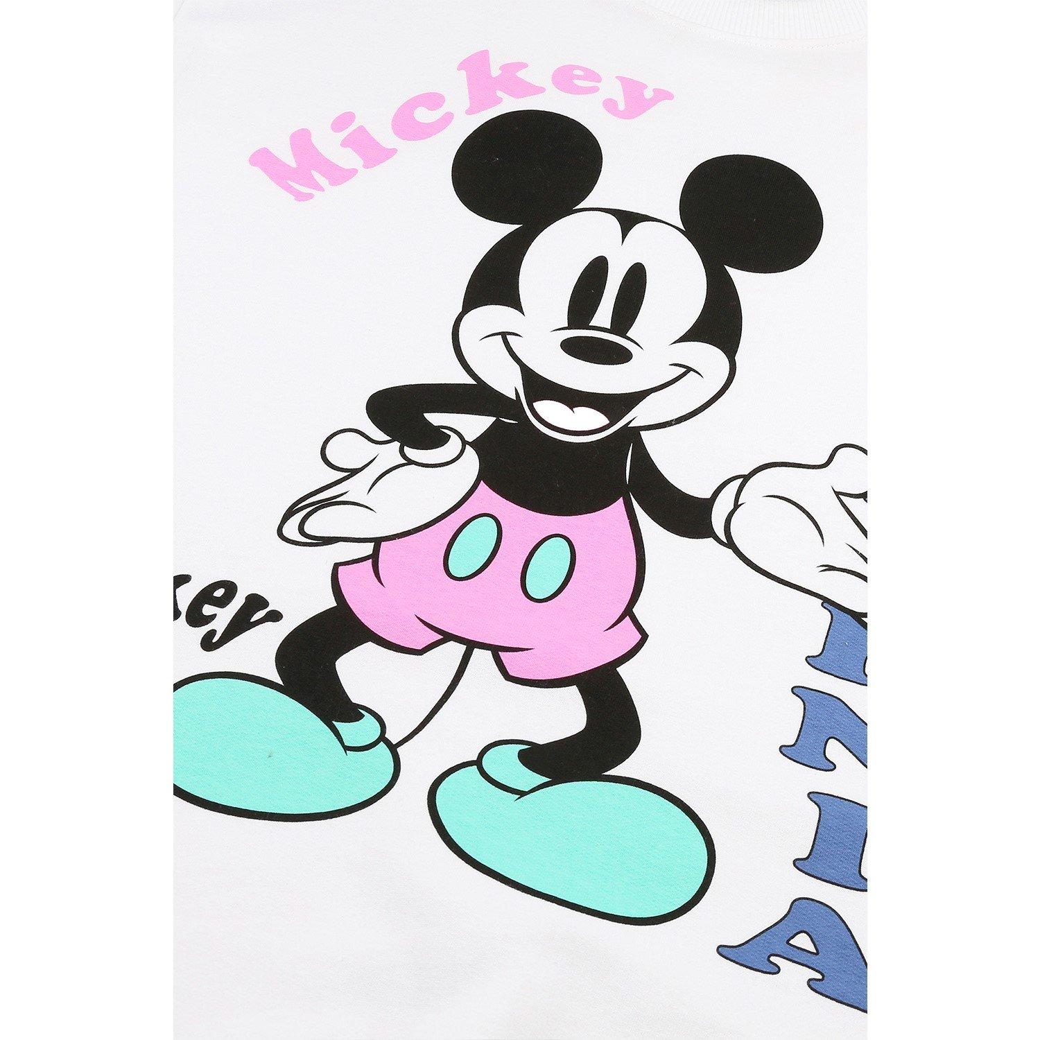 White - Disney - Crew Sweatshirt - 4