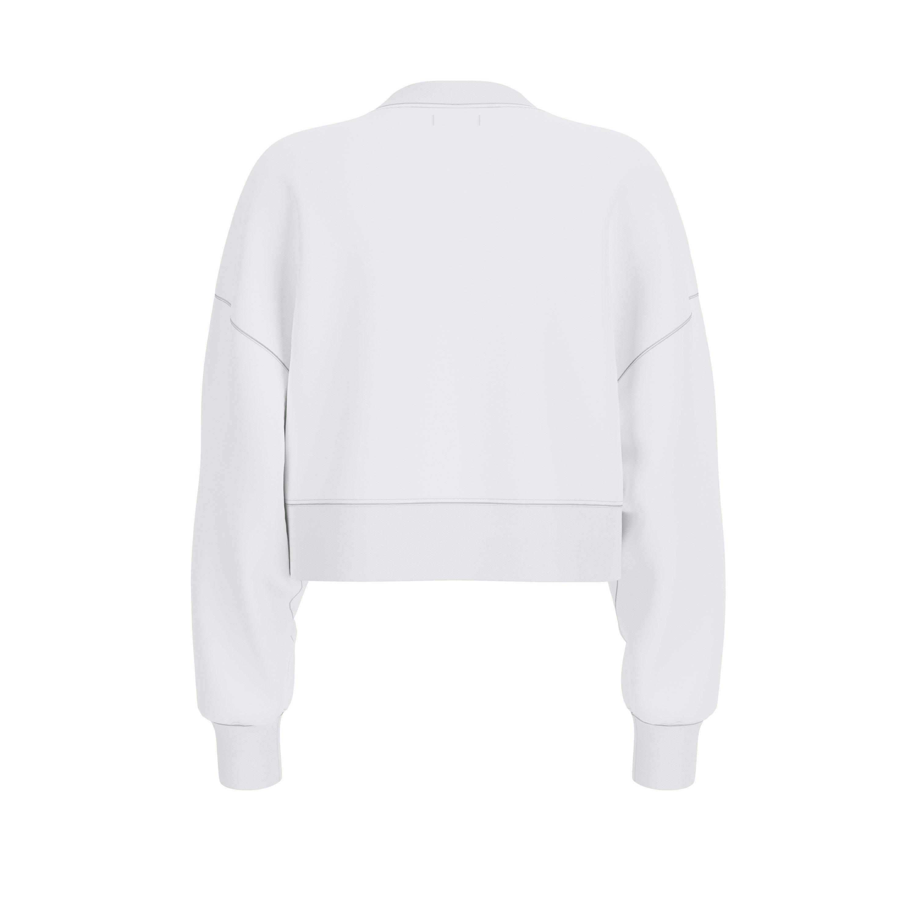 White - Guess - Guess Crop Swater Ld62 - 2