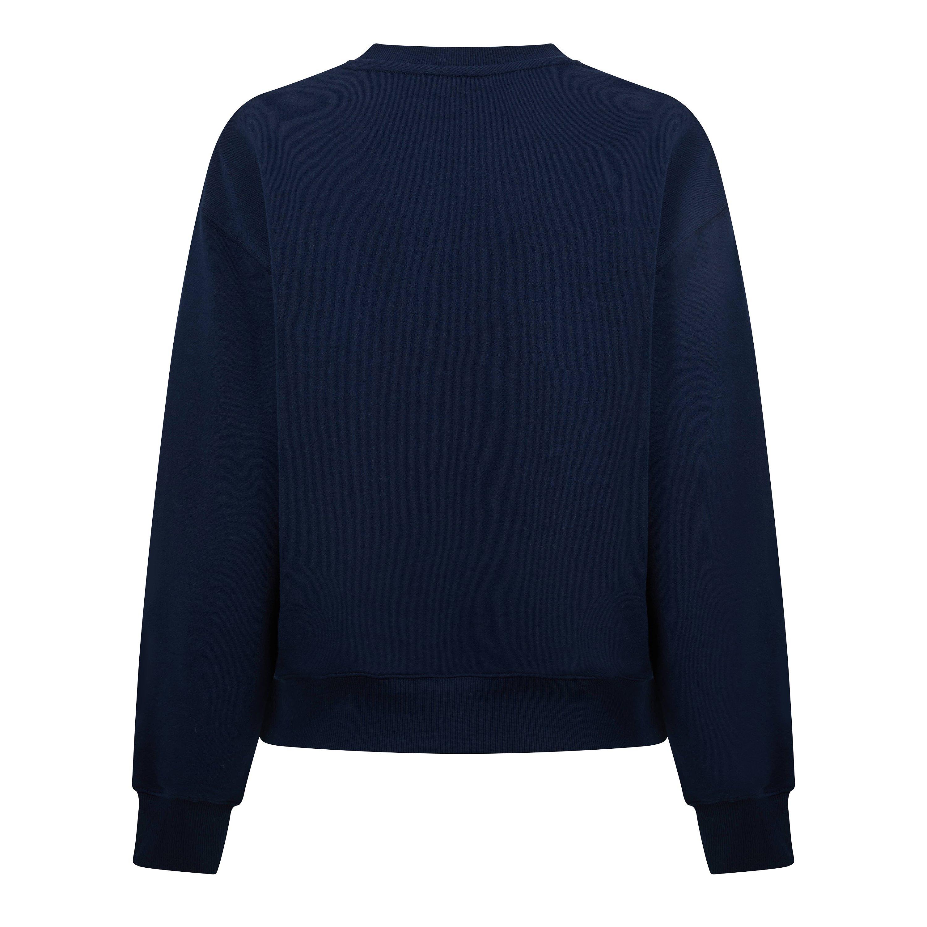 Dark N Navy - Tommy Hilfiger - Women's Script Crew Sweatshirt - 2