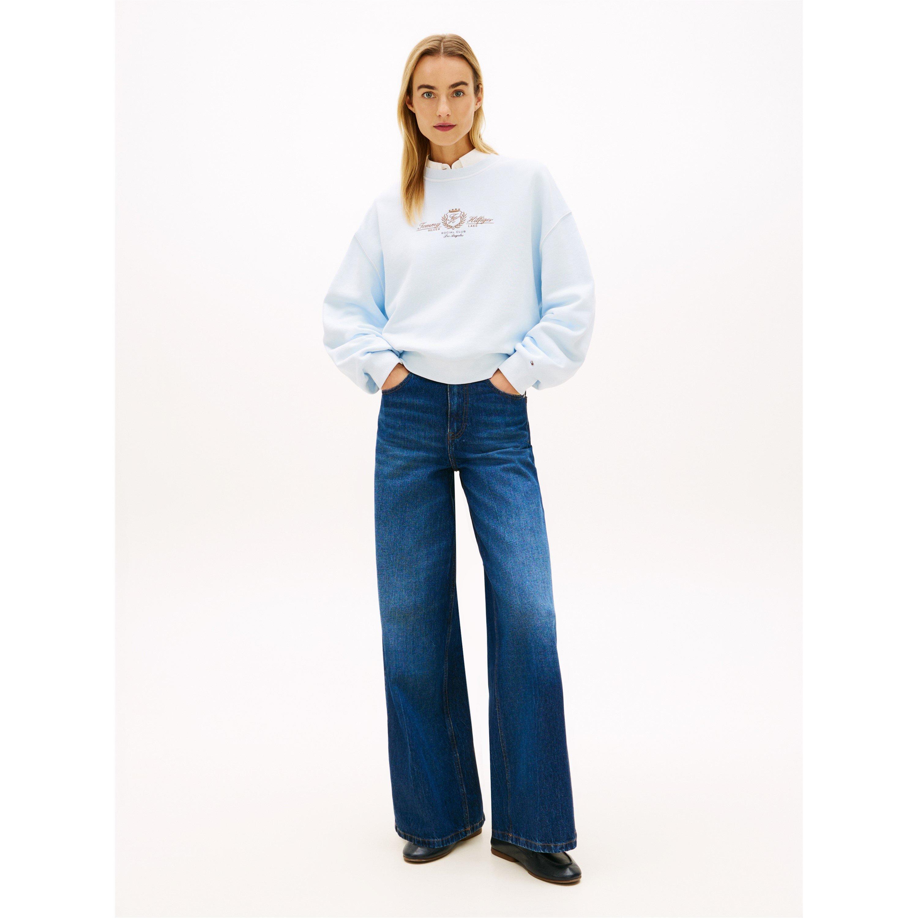 Keepsake Blue - Tommy Hilfiger - Tommy Vars Crest Sw Ld62 - 4