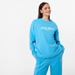 Jack Wills Blurred Logo Crew