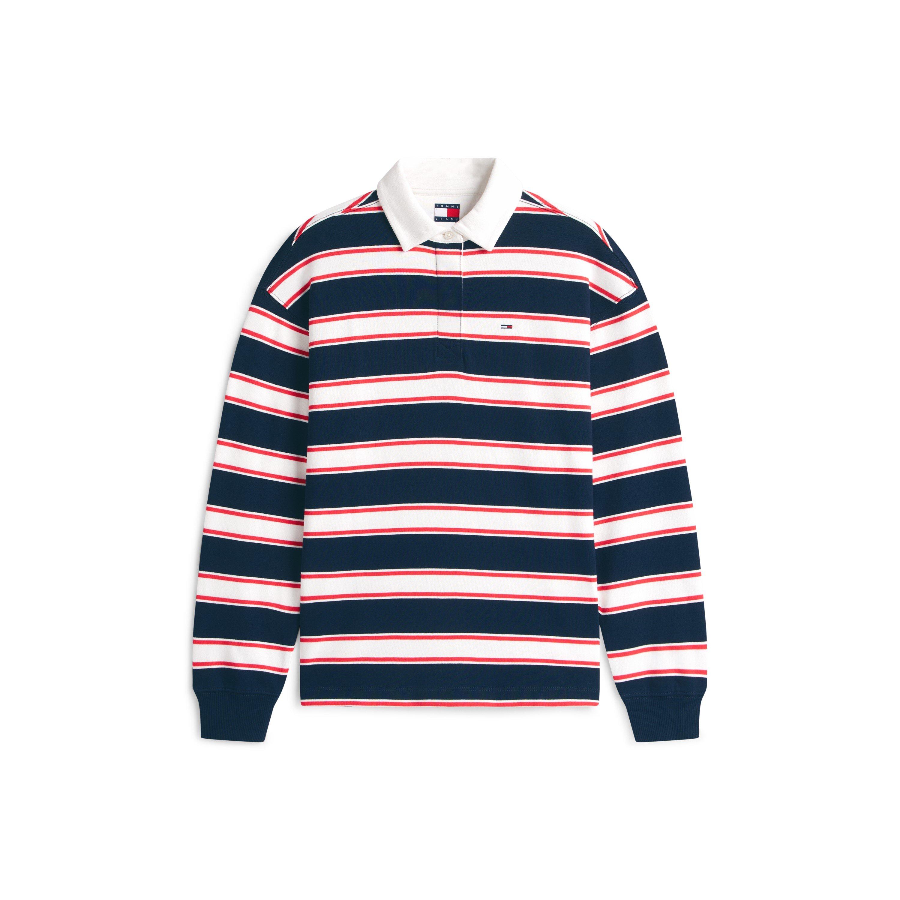 Tommy Jeans Women's Crew Sweatshirt - Dark Navy/Str - 8 (XS)